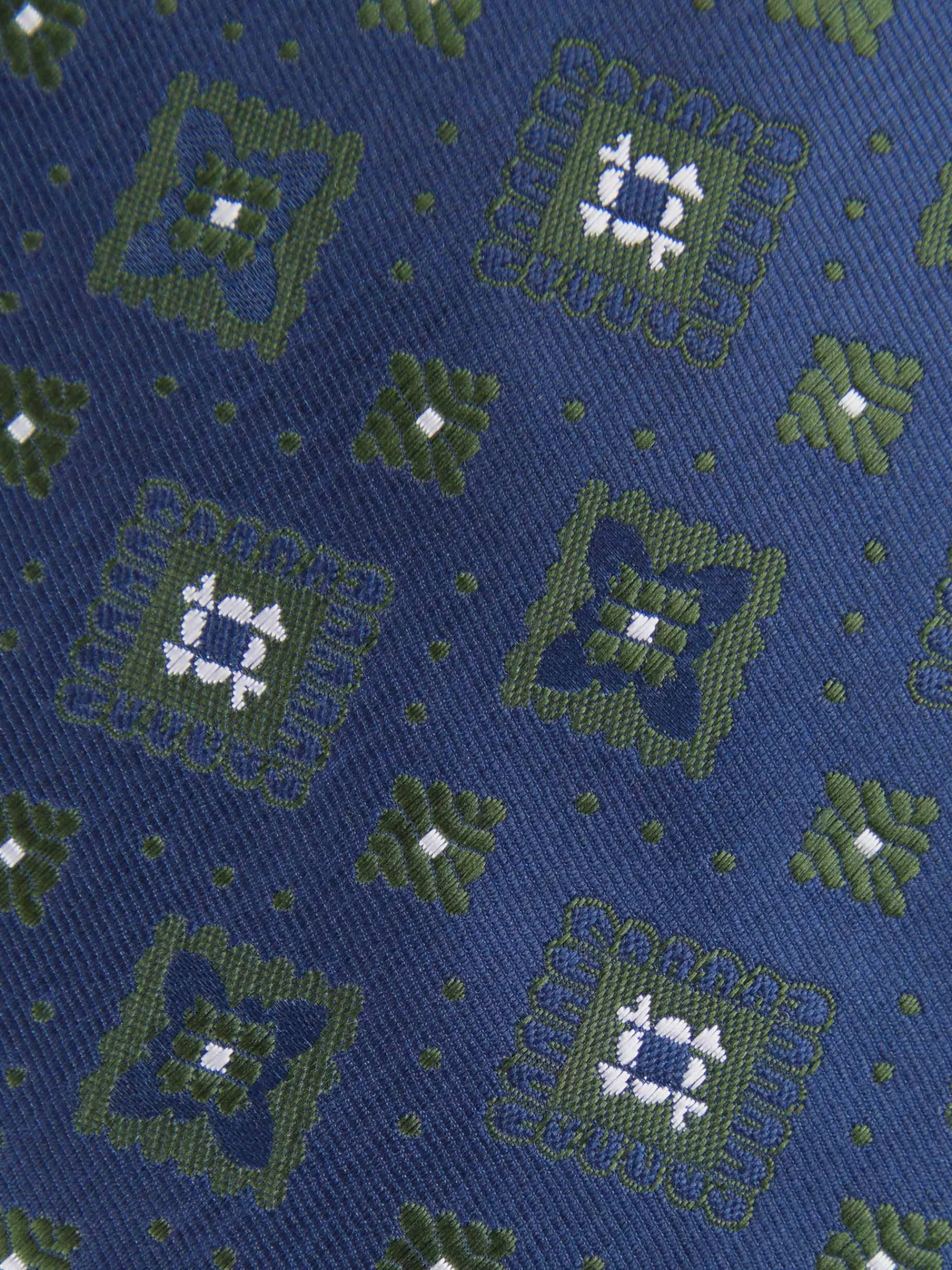 Cravate Alvaro Moreno en Jacquard MF - Vert Forêt, Élégante et Abordable