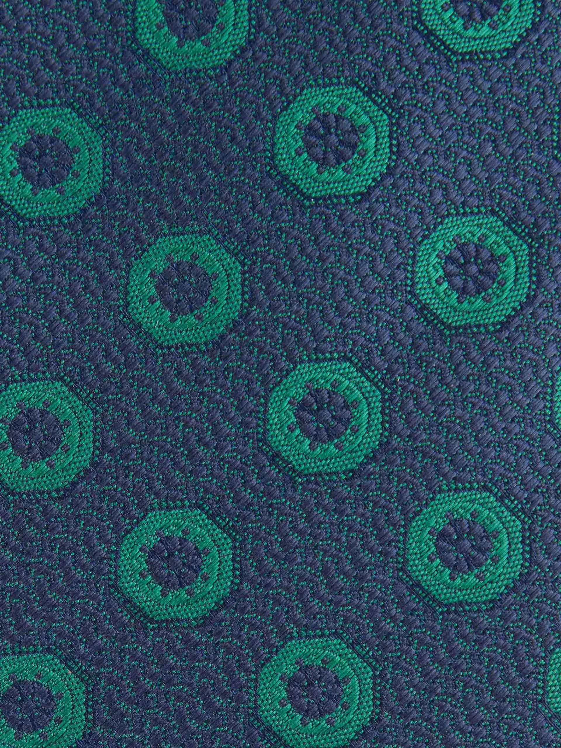 Cravate Jacquard Alvaro Moreno - Vert Émeraude en Promotion