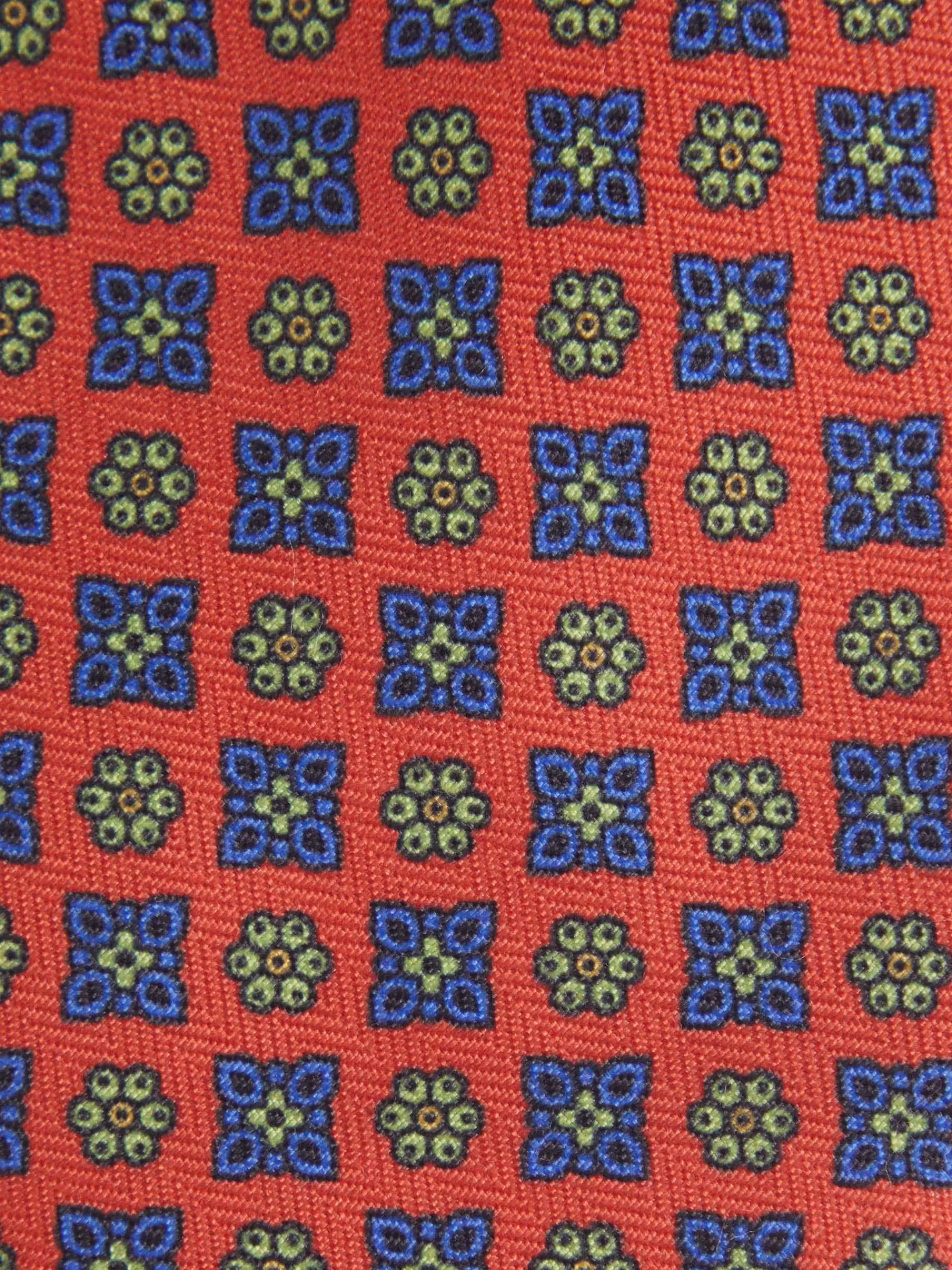 Cravate élégante imprimée Alvaro Moreno - Rouge intense, style unique et prix abordable