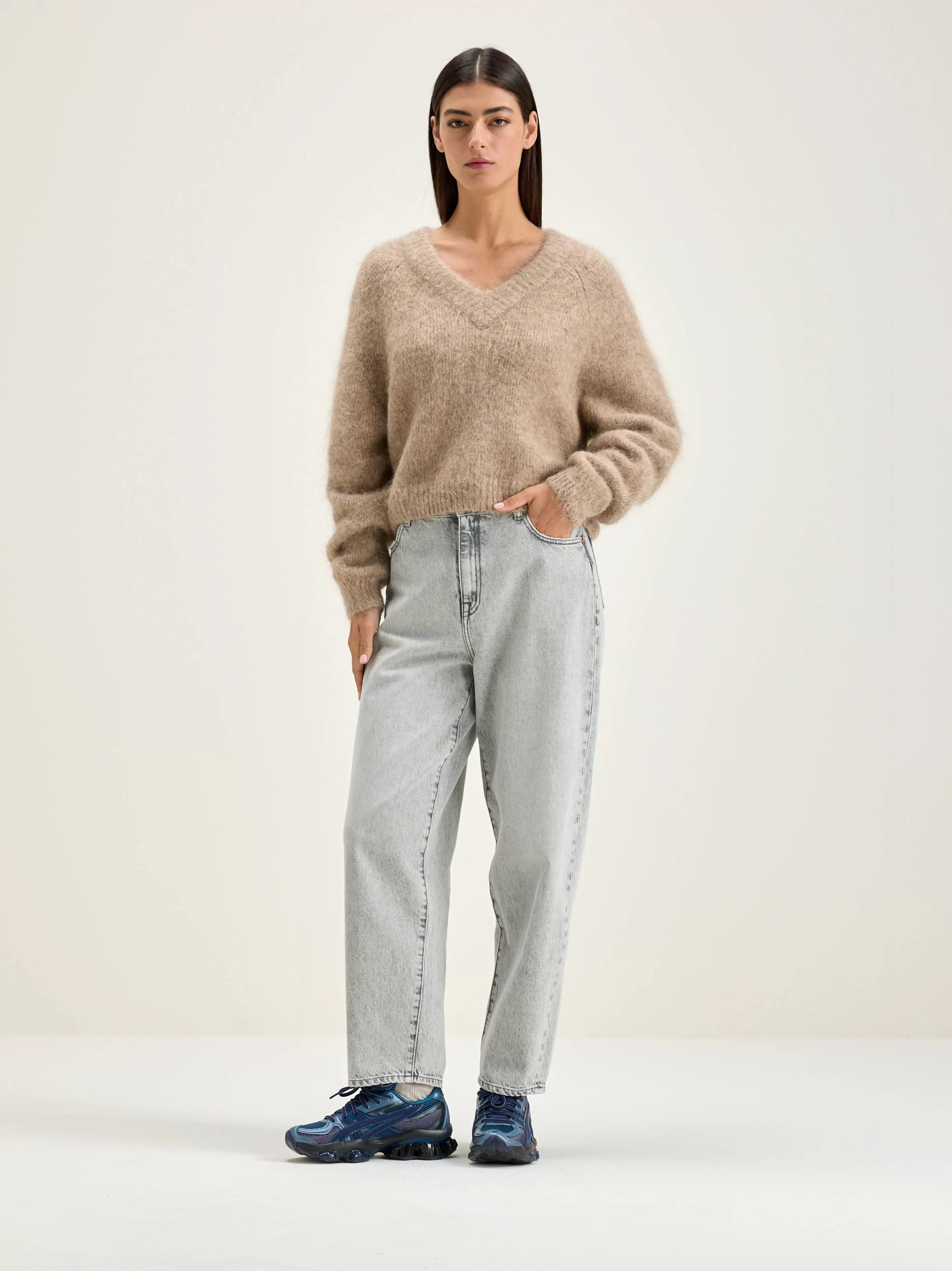 Pull Court Daruz x Bellerose - Look Décontracté à Prix Doux