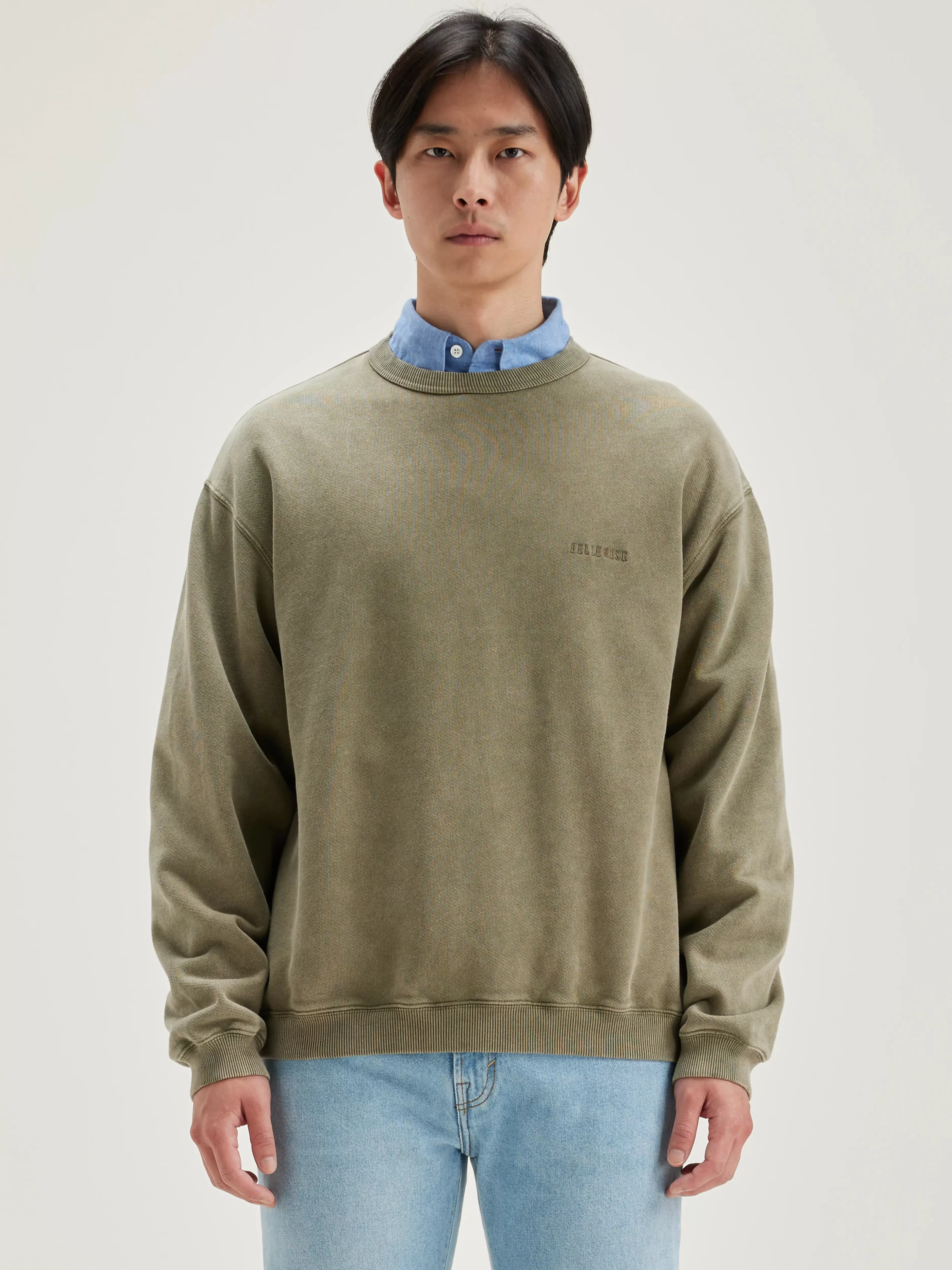 Bellerose - Pull Fabien à col rond - Confortable & Style Décontracté - Prix Doux