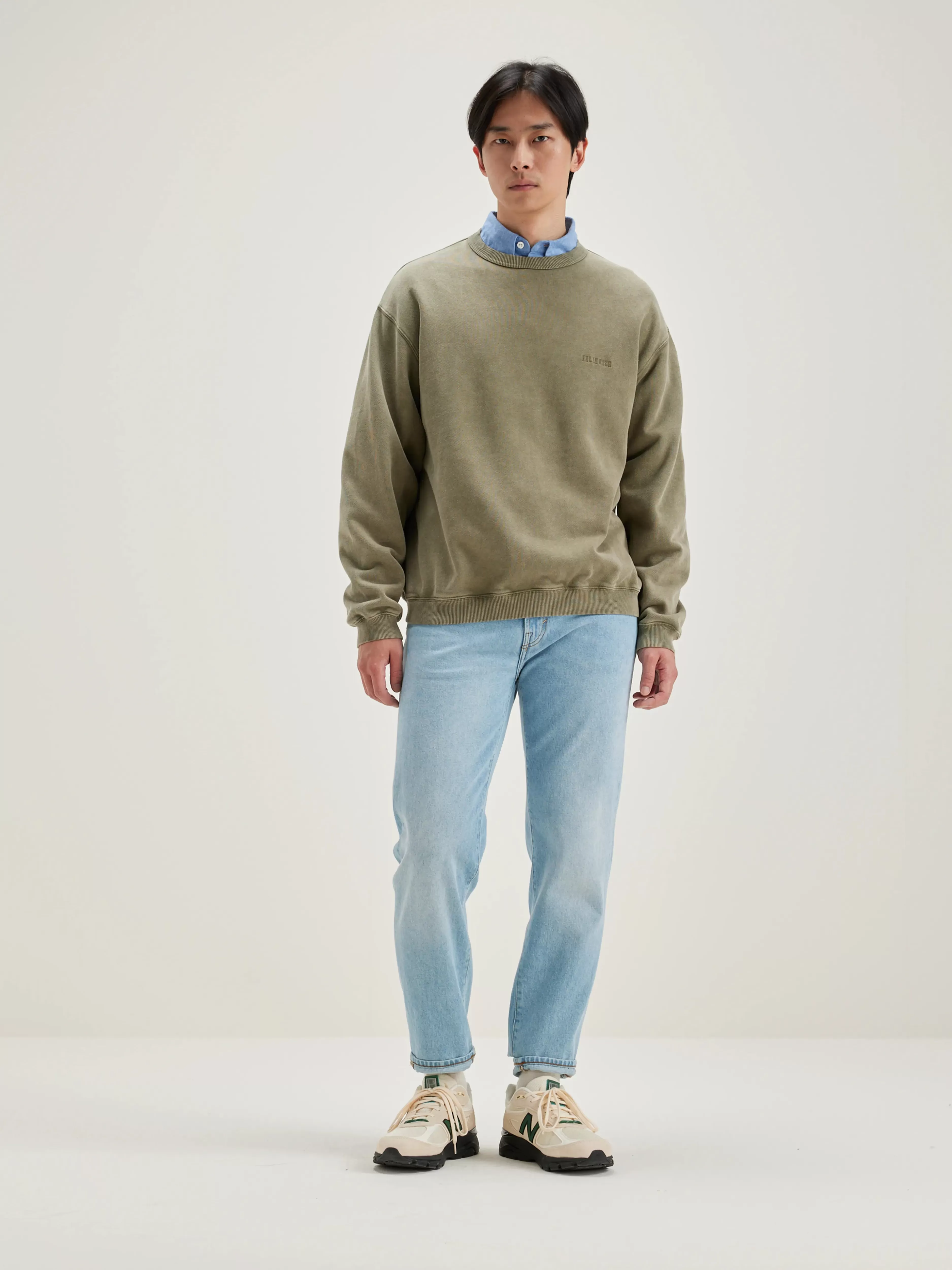 Bellerose - Pull Fabien à col rond - Confortable & Style Décontracté - Prix Doux