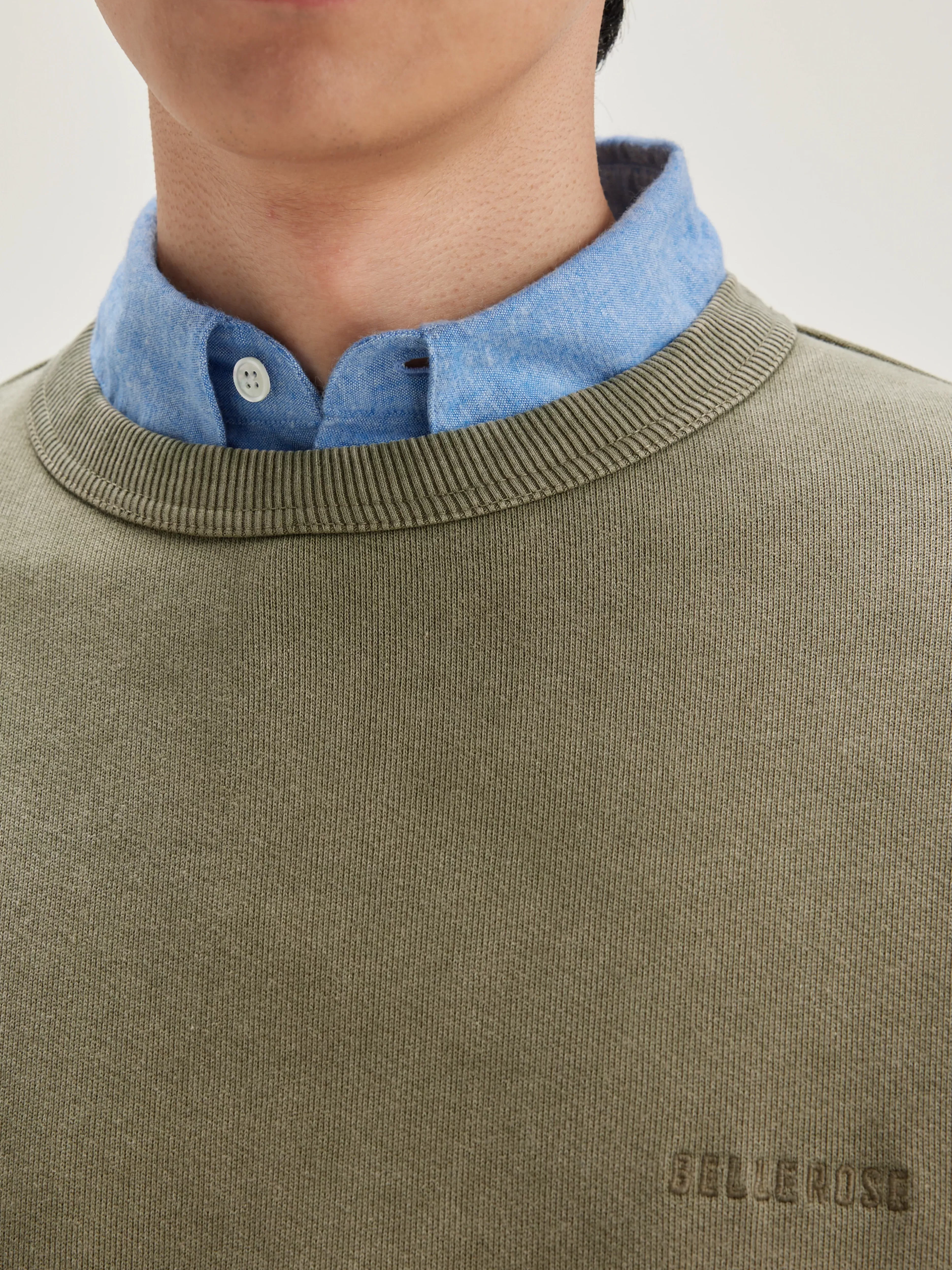 Bellerose - Pull Fabien à col rond - Confortable & Style Décontracté - Prix Doux