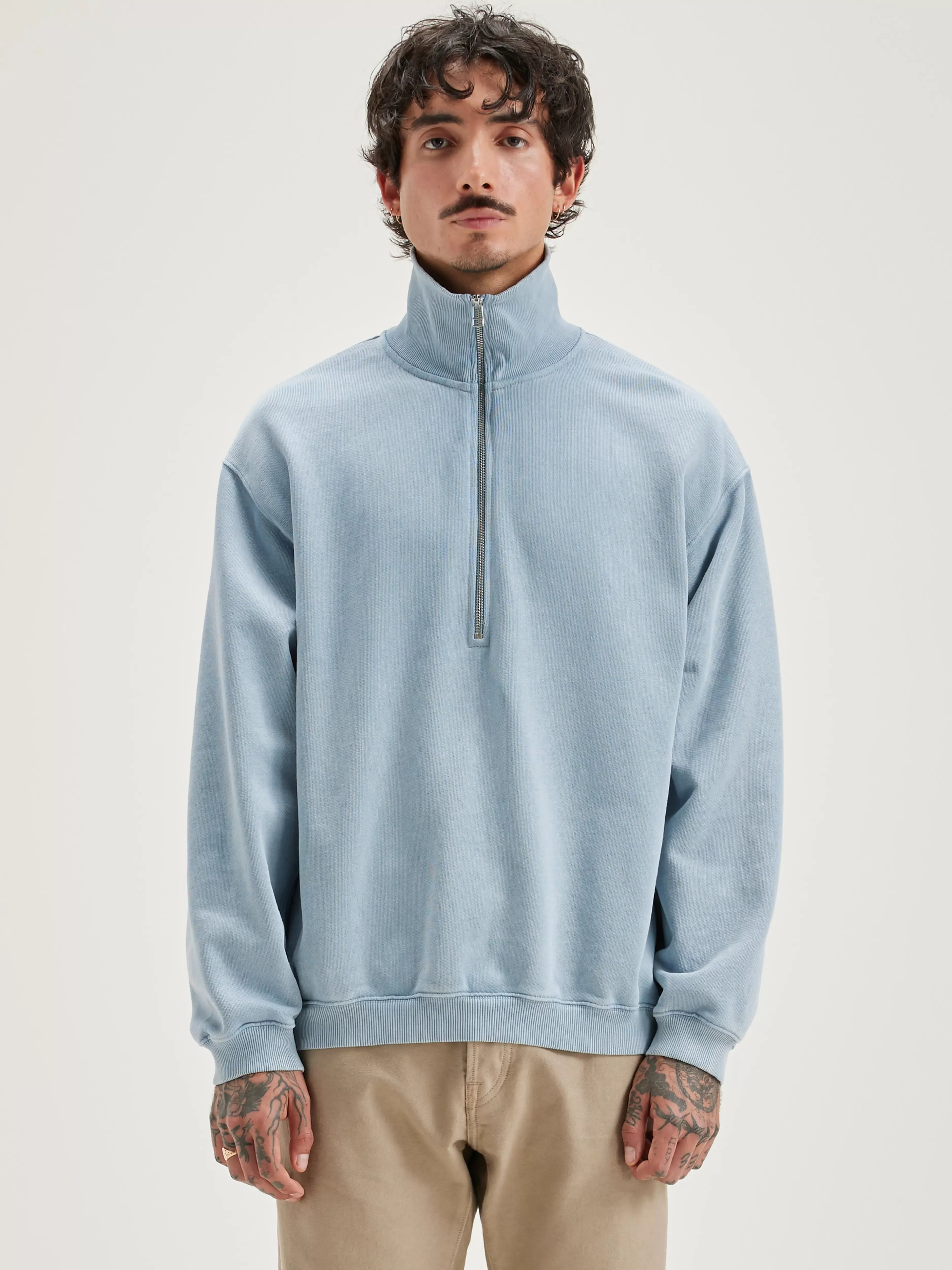 Découvrez le Sweat Fabro à Fermeture Éclair - Style Bellerose, Confort Optimal & Prix Abordable