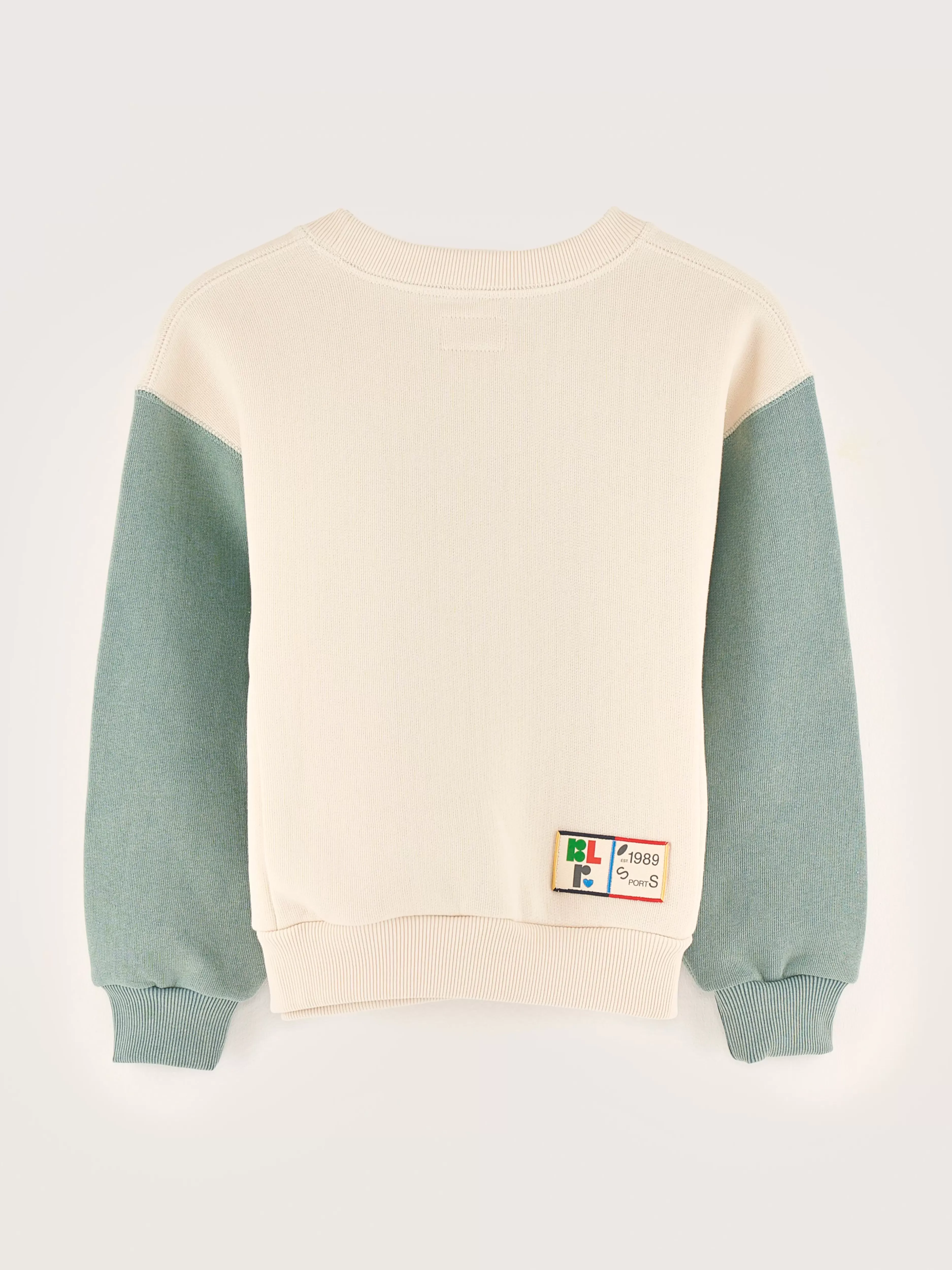 Sweat Bellerose col rond - Modèle Fadoly en promotion avec détails en pointillés (Confort optimal)