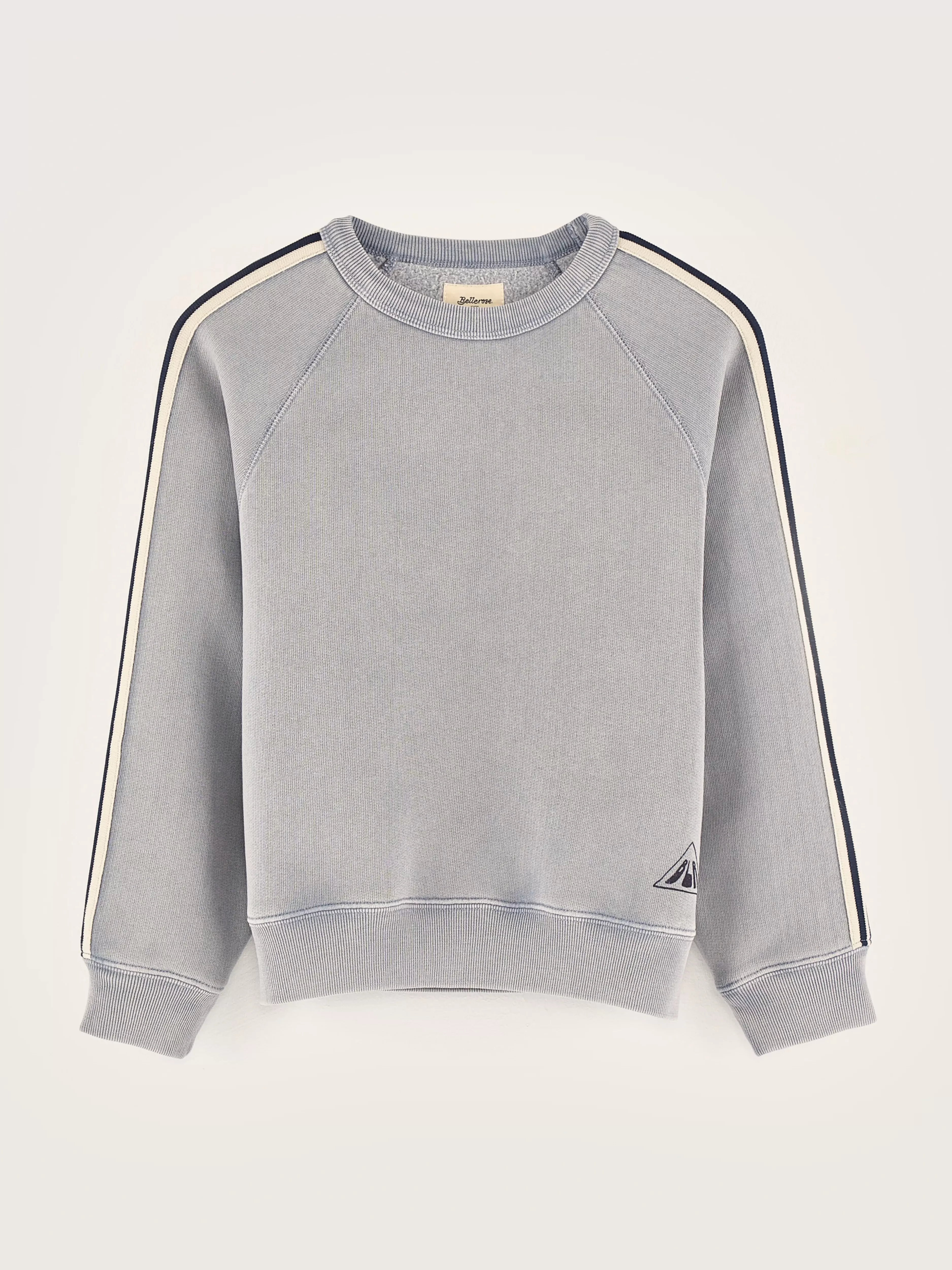 Pull confort Bellerose col rond - Essentiel de la saison en soldes