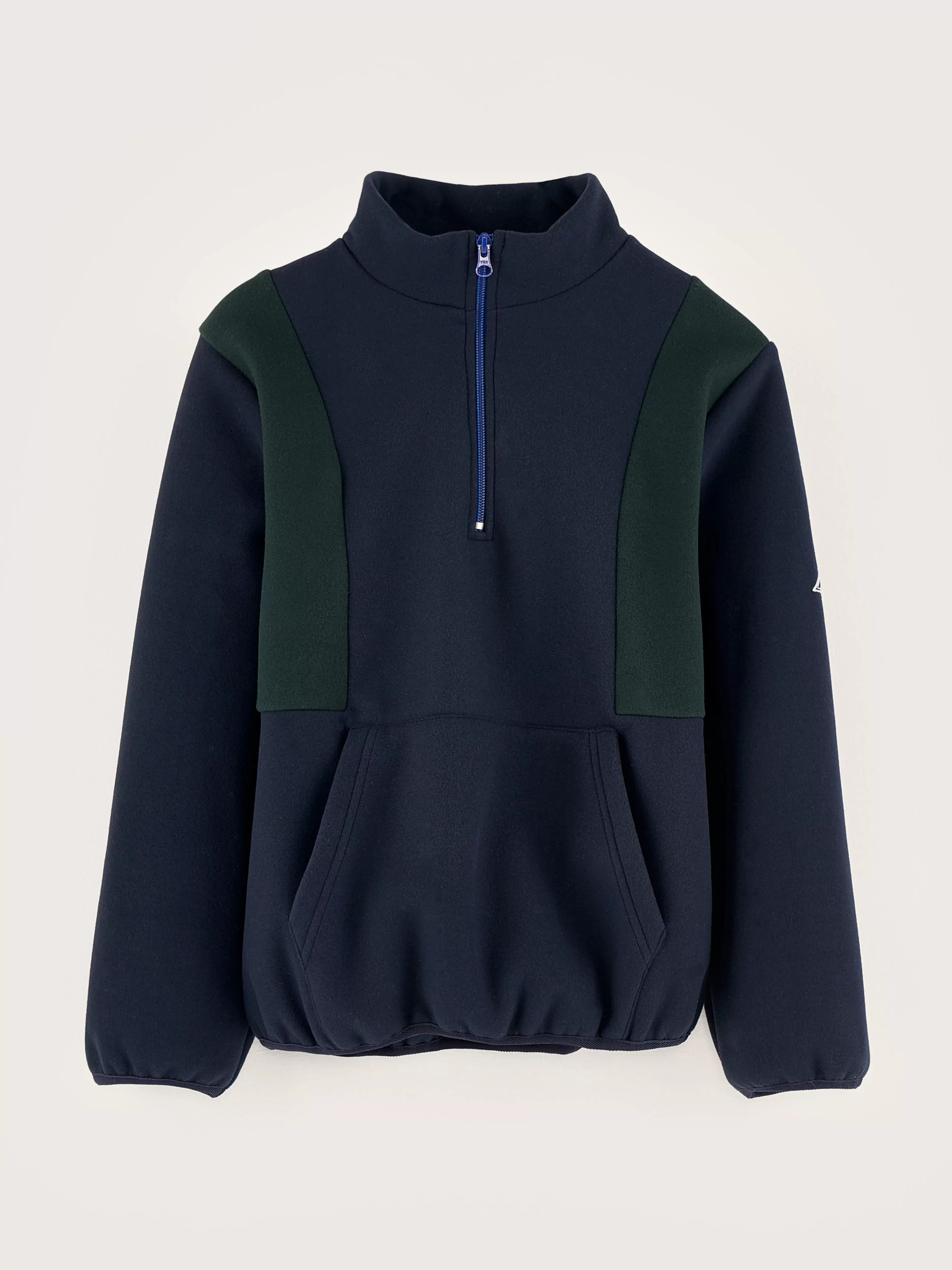 Bellerose Sweat-Shirt Faris - Fermeture Éclair Confortable, Style Urbain Décontracté (Collection Automne-Hiver) - Prix Doux