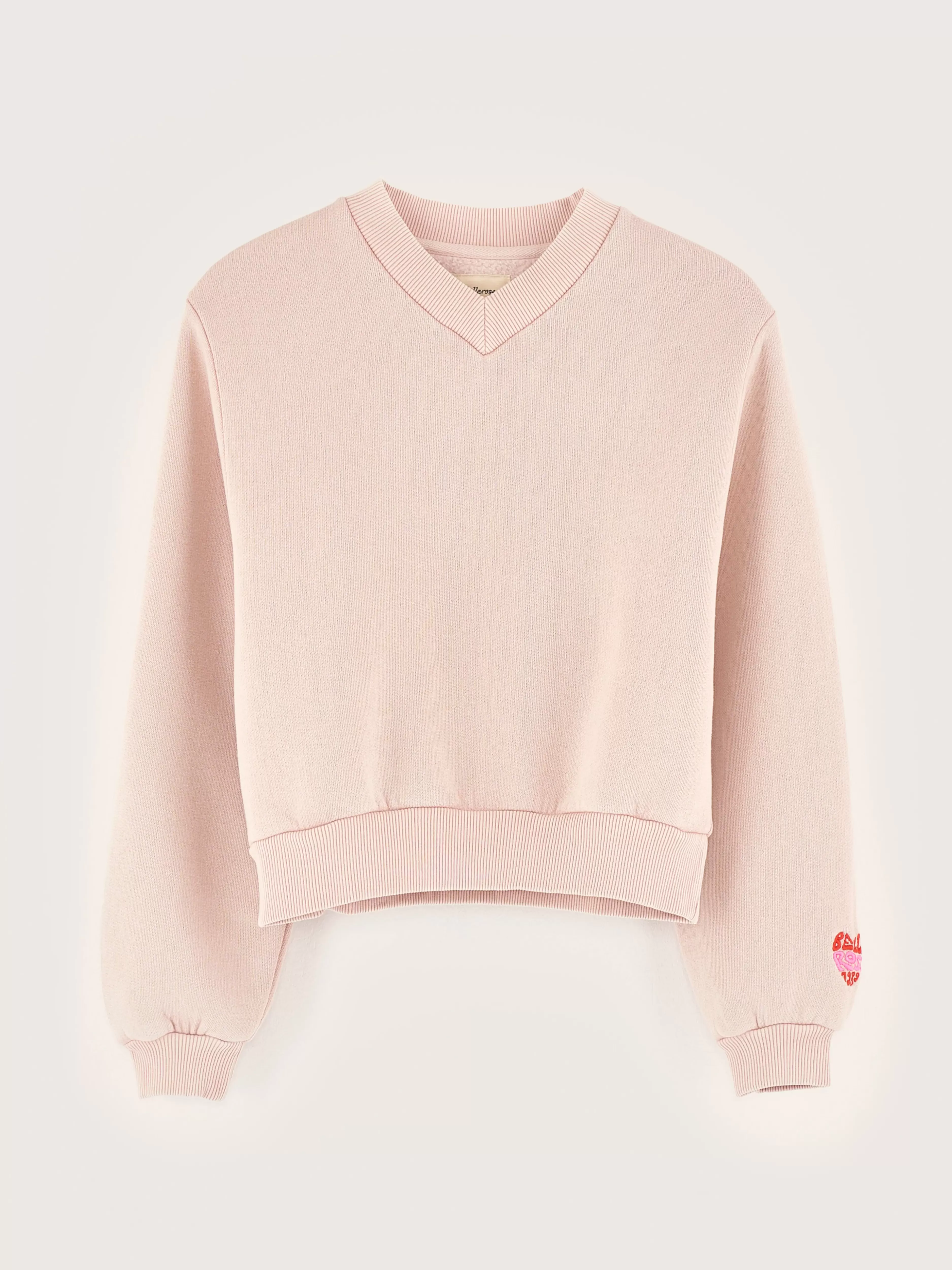 Bellerose - Sweat féminin col en V | Confort moderne et style urbain automnal