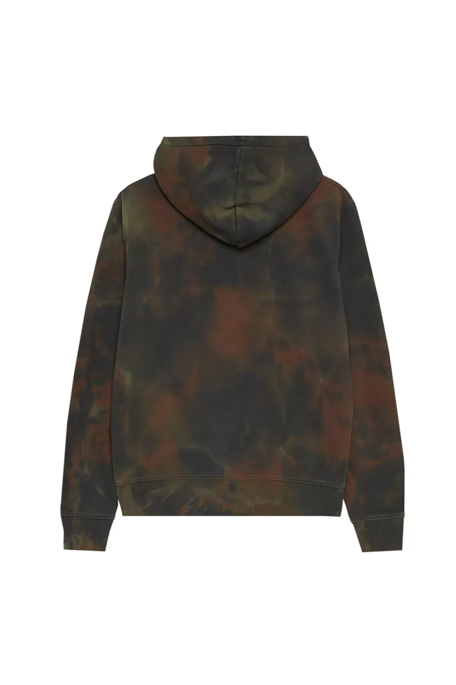 Sweat à capuche graphique Roy Rogers – Édition limitée en collaboration avec Dave's New York (Dégradé tie-dye artisanal pour homme)