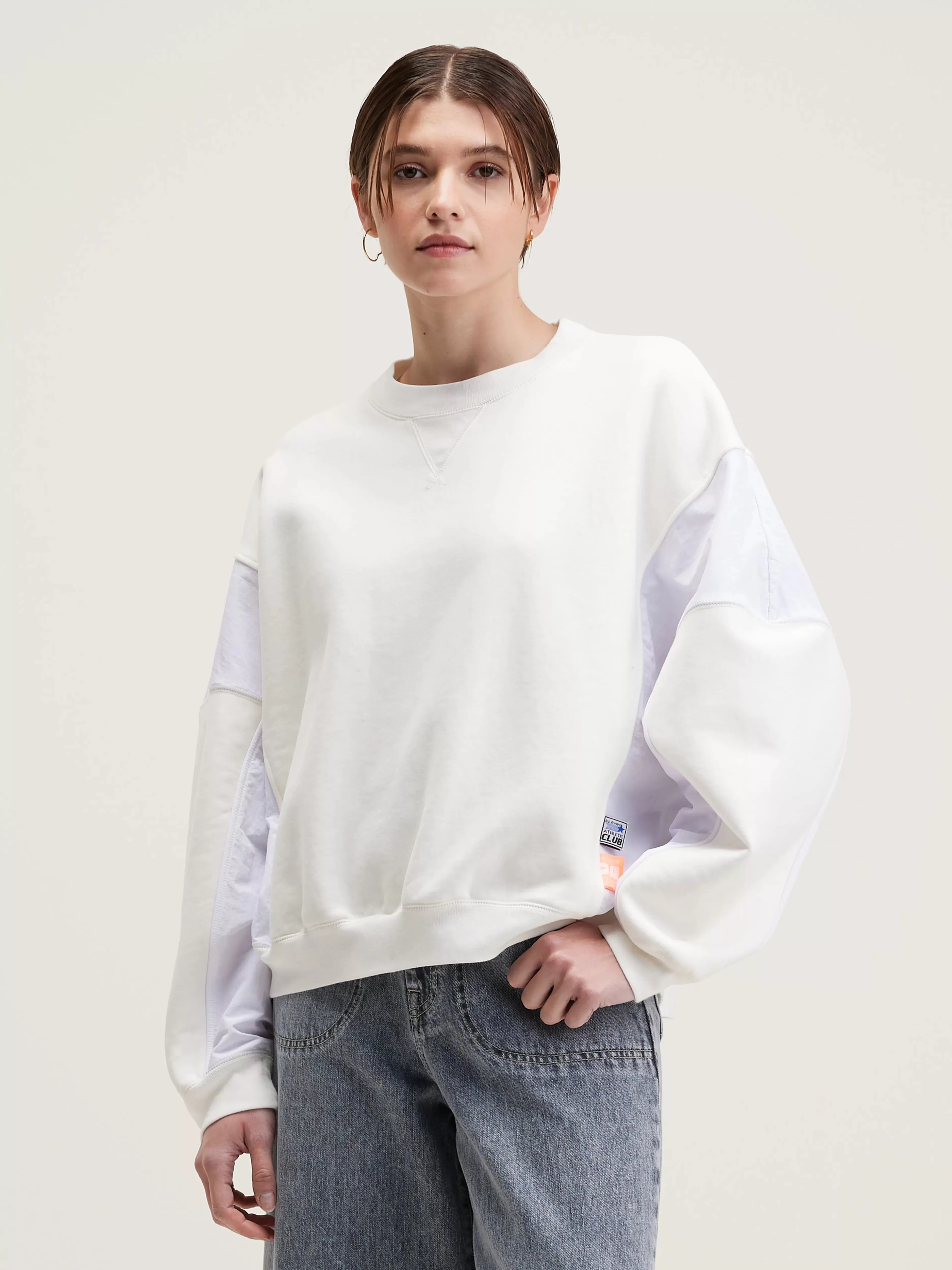 Bellerose - Pull décontracté à col rond, modèle inédit en coton doux