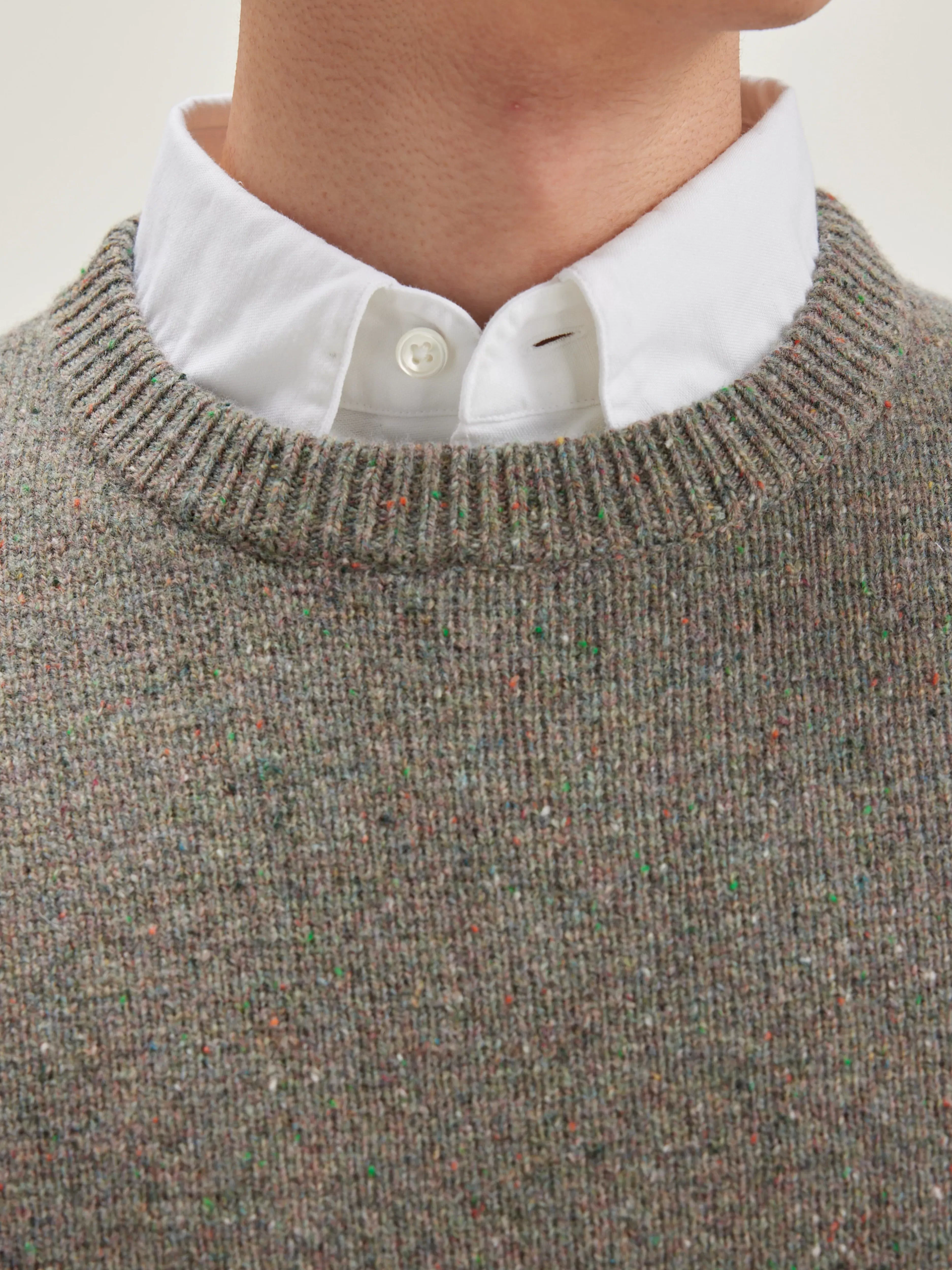 Pull Bellerose en laine douce - Col rond confortable pour style décontracté chic