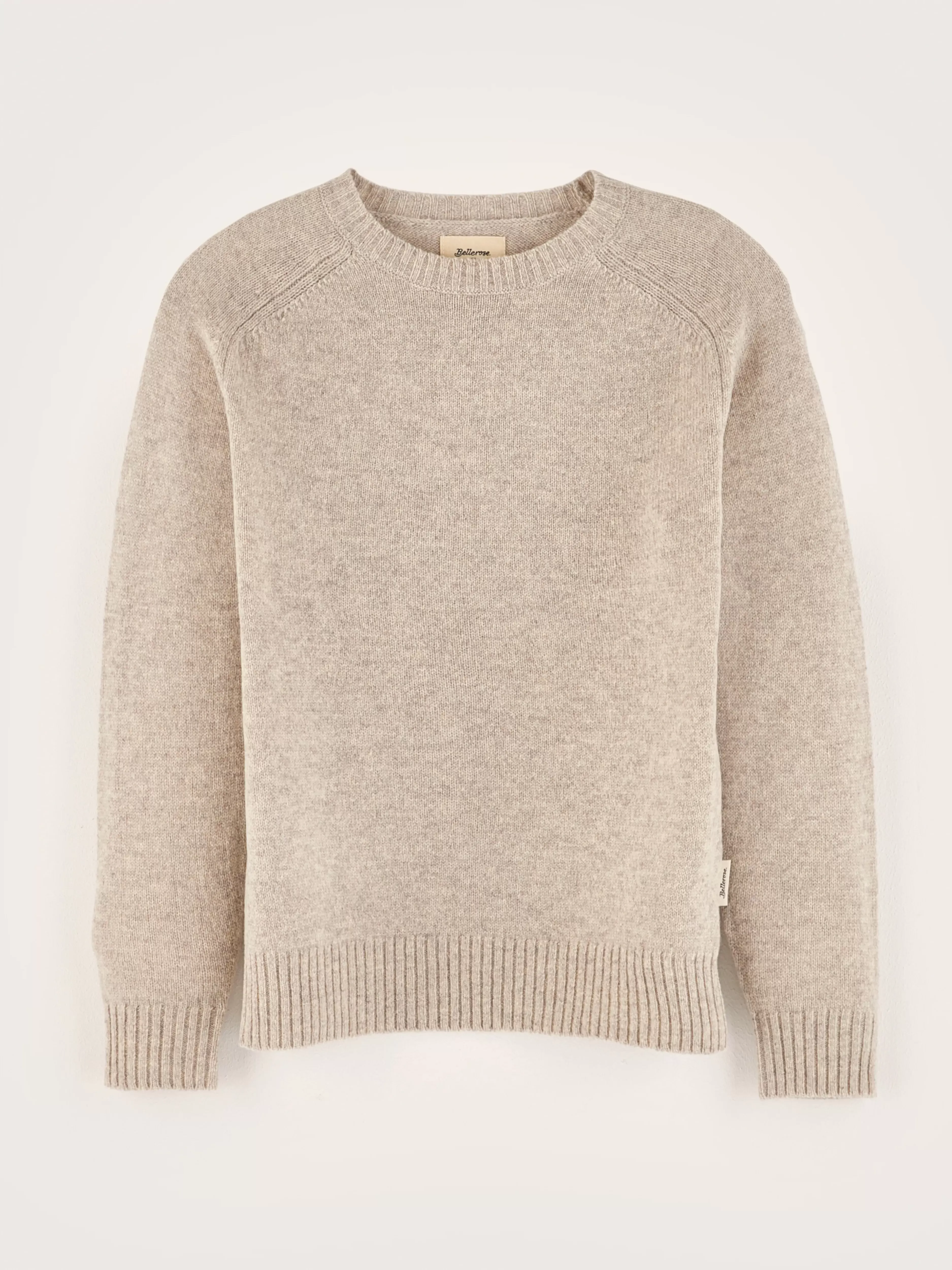 Découvrez le Pull Bellerose à col rond - Confort optimal en laine douce (Promo exclusive)