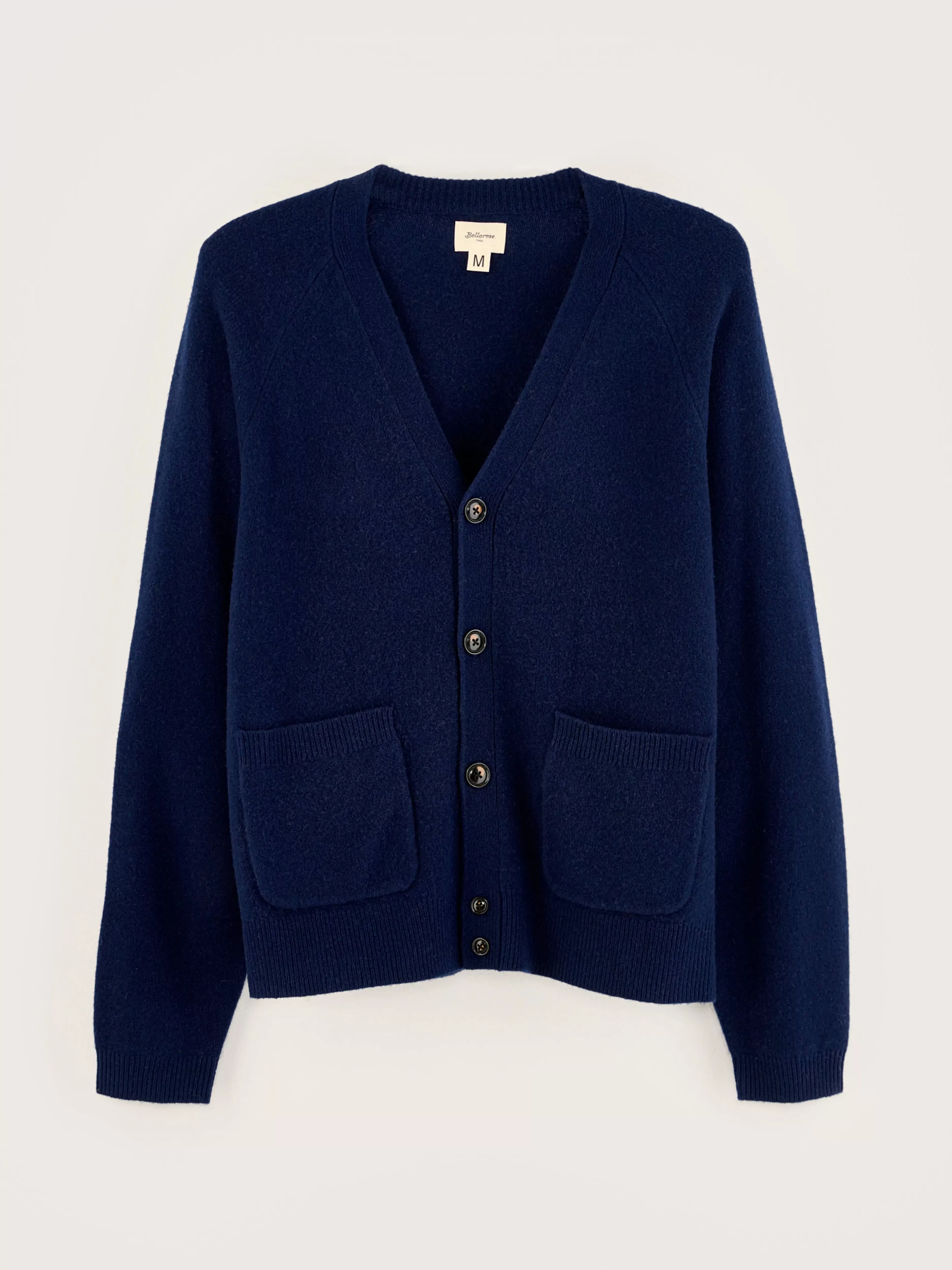 Geican V-Hals - Cardigan Bellerose en Laine Douce - Style Intemporel à Prix Doux 

（：，，