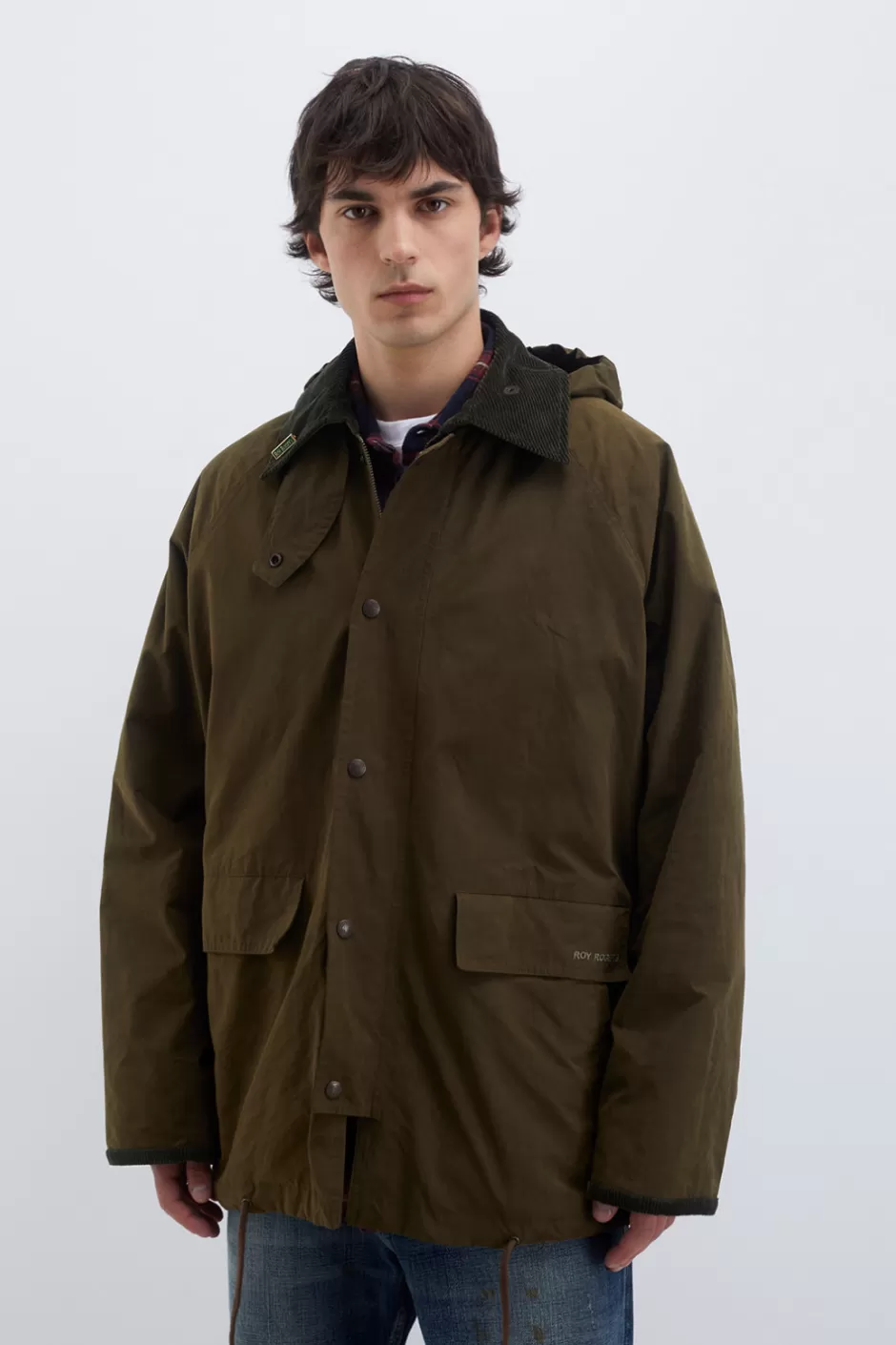 Veste Homme Roy Rogers - Imperméable Cirée Authentique Style Balmoral, Inspirée des Grands Espaces
