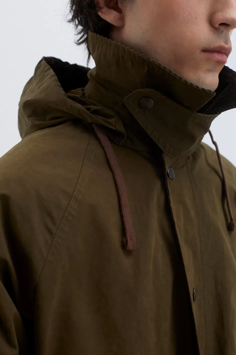 Veste Homme Roy Rogers - Imperméable Cirée Authentique Style Balmoral, Inspirée des Grands Espaces