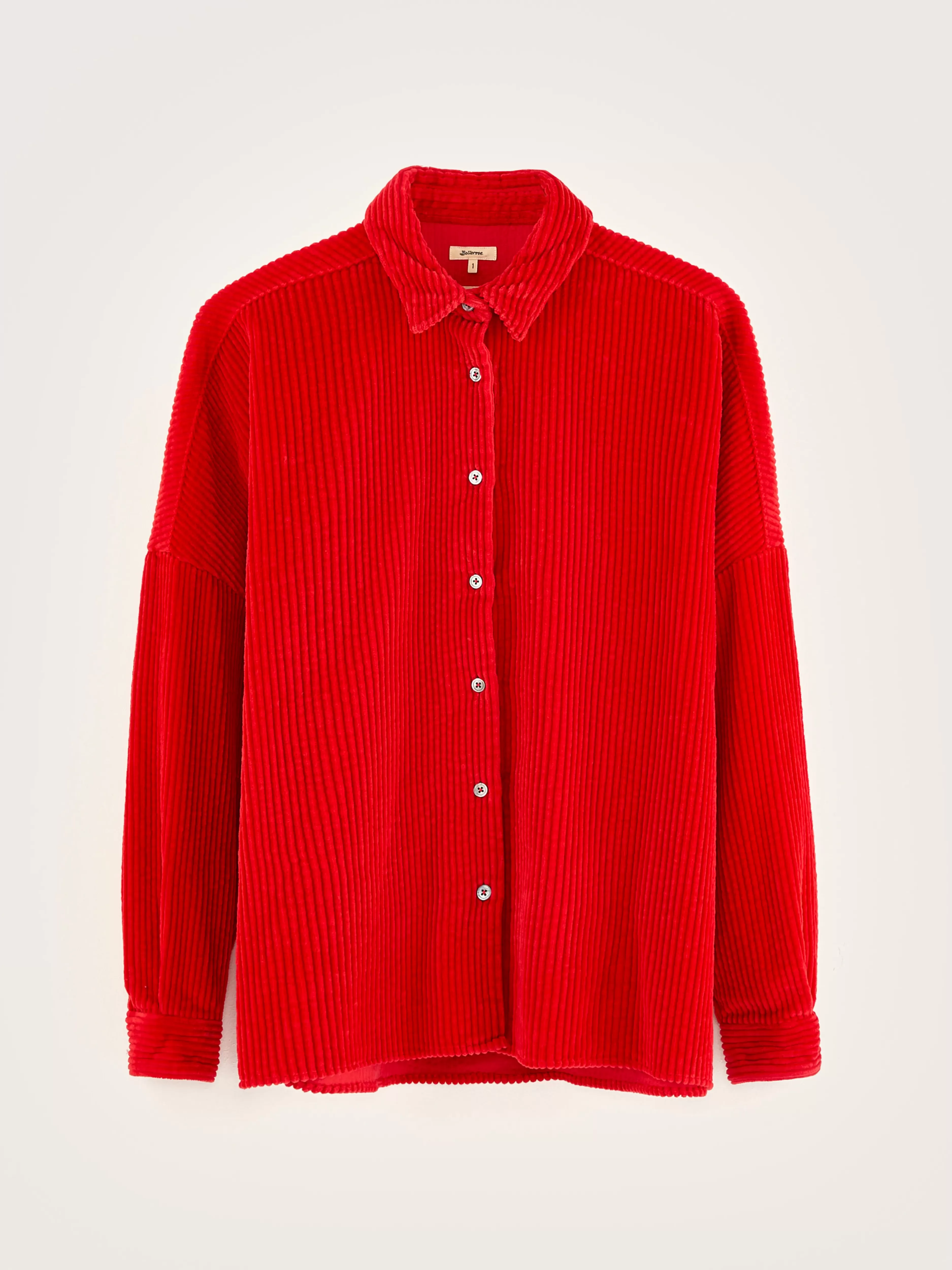 Découvrez la Chemise GINNA en Velours Côtelé - Style Bellerose | Promotion Automnale Exclusivement Conçue pour un Confort Urbain Intemporel