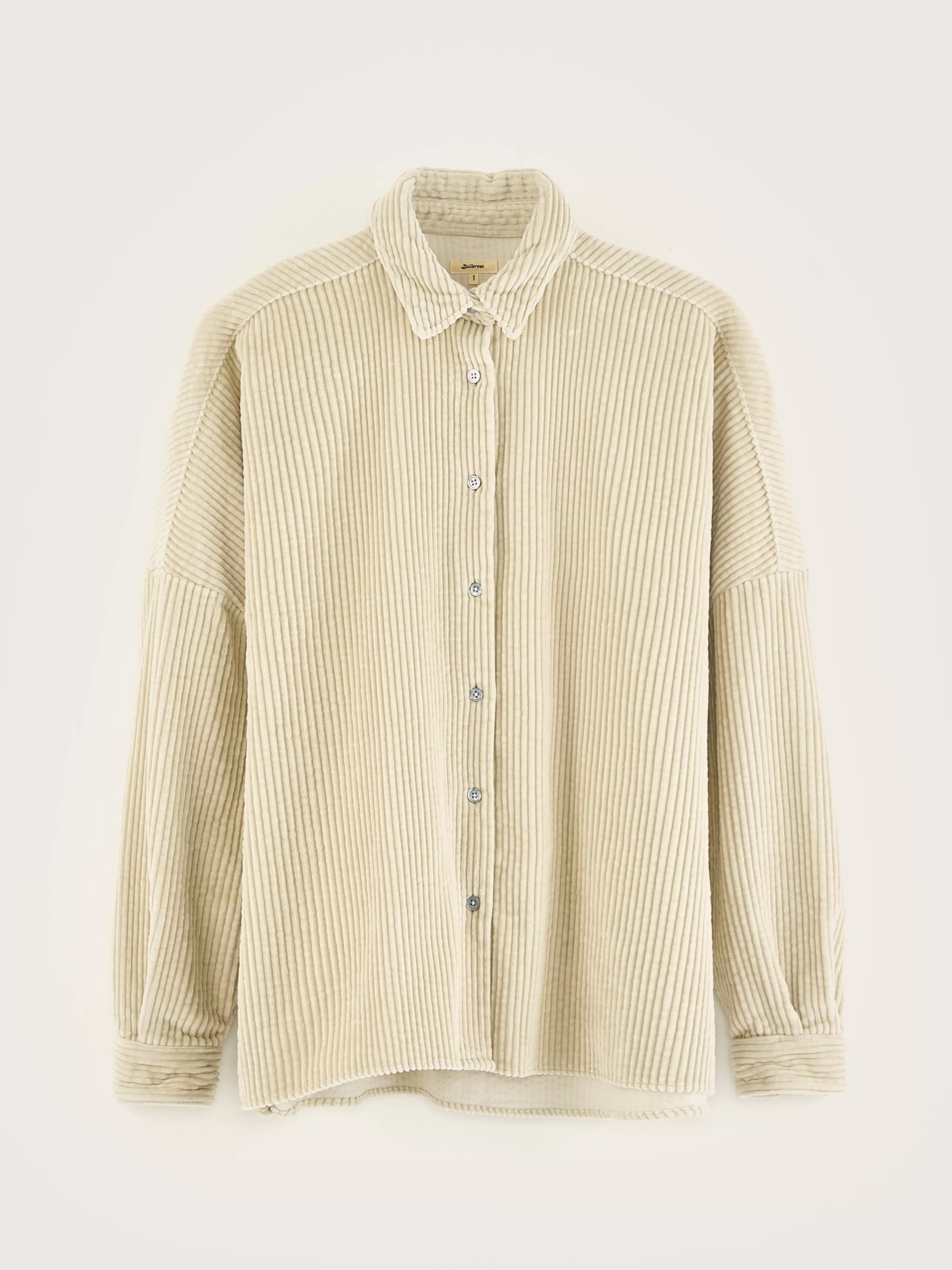 Chemise en velours côtelé Ginna - Collection automne-hiver Bellerose pour un style décontracté chic