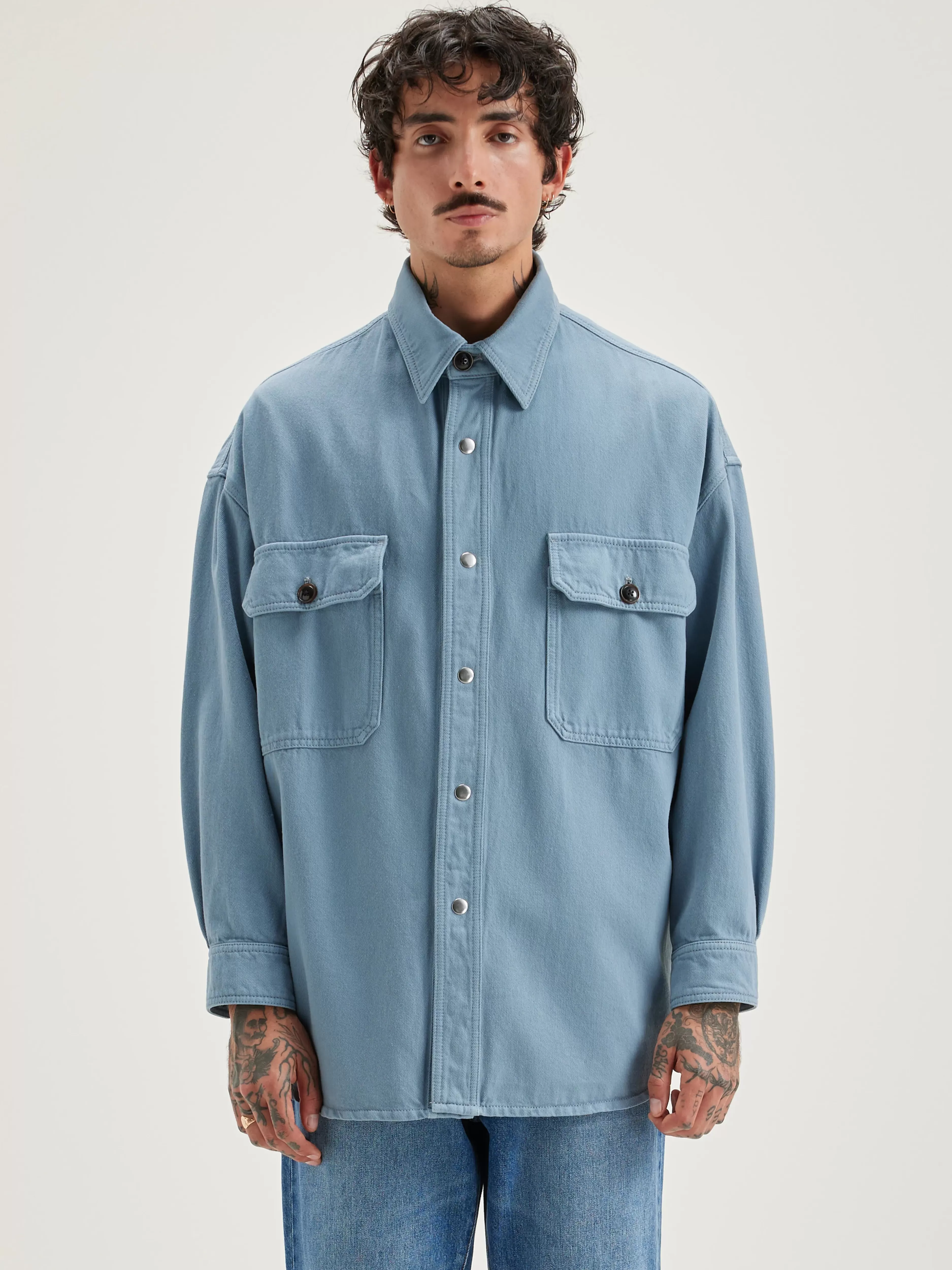 Chemise en Dénim Bellerose - Modèle Oversized en Dédstockage Exclusif
