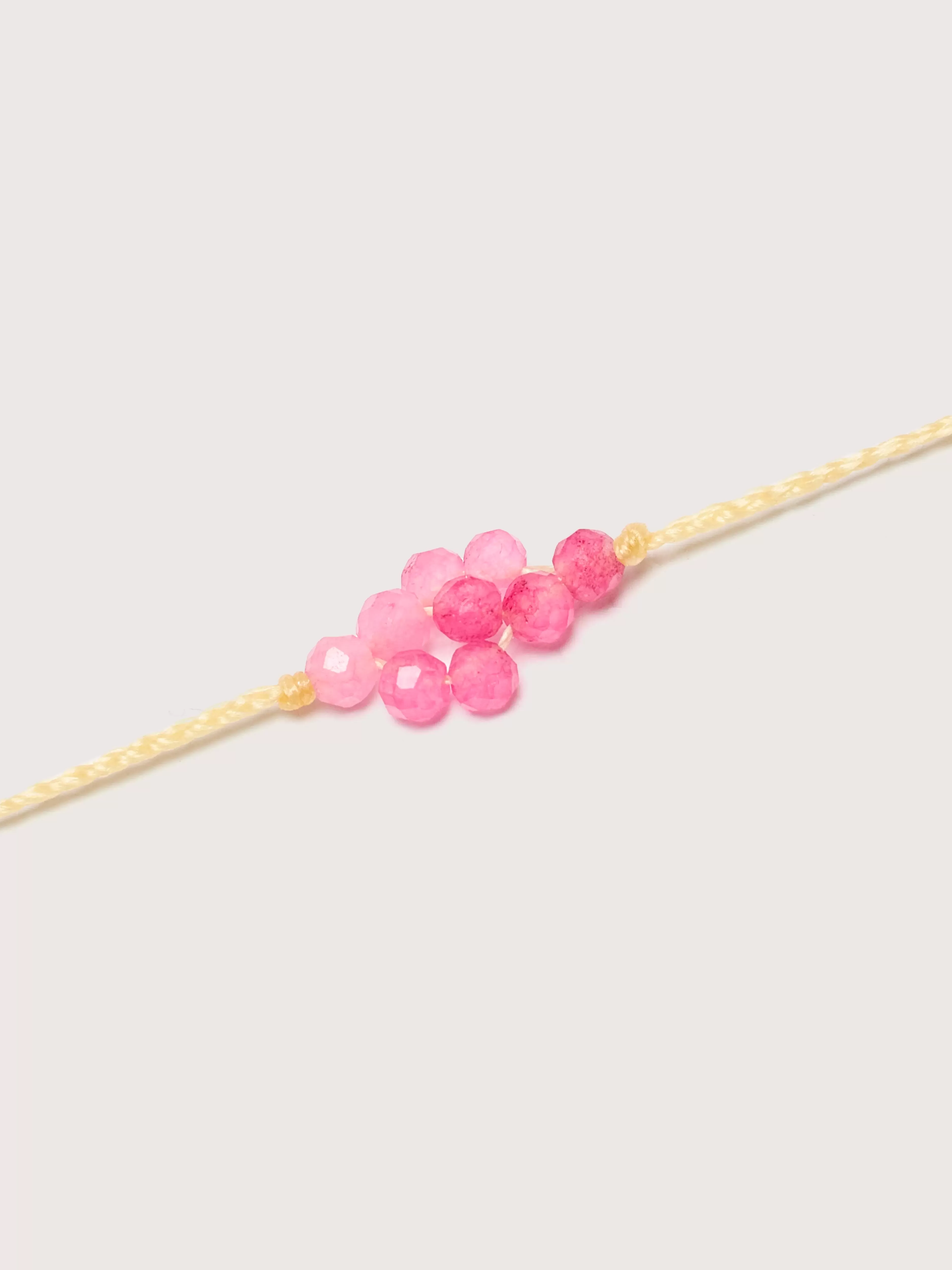Bracelet Halley en Grenat avec Pendentif Réglable - Collection Guanabana en Promotion Exclusive