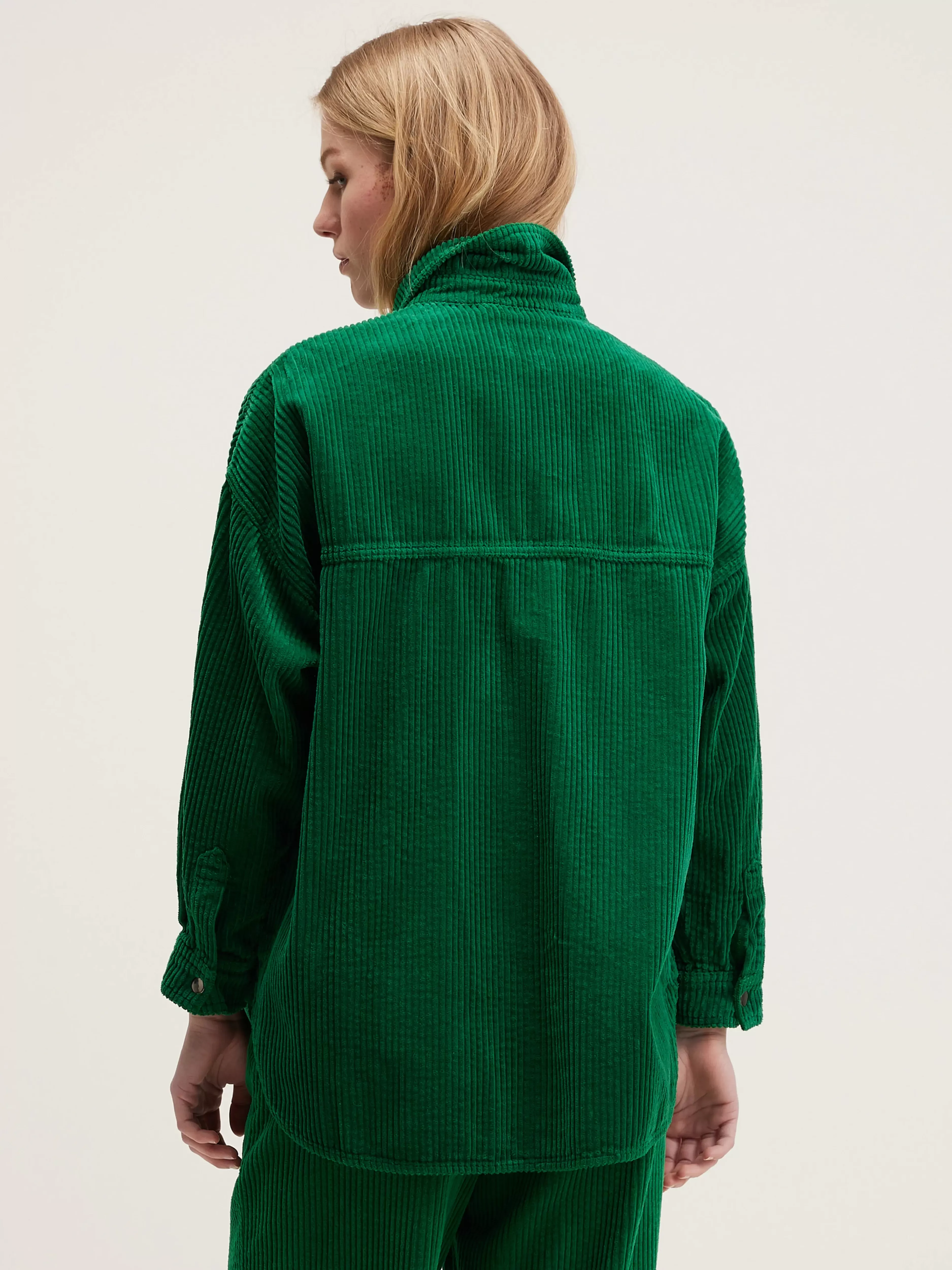 Chemise Guru en Cordonné Bellerose - Modèle Oversize Confortable avec Réduction Automne 

(Note: Adjusted structure for natural French flow, added 