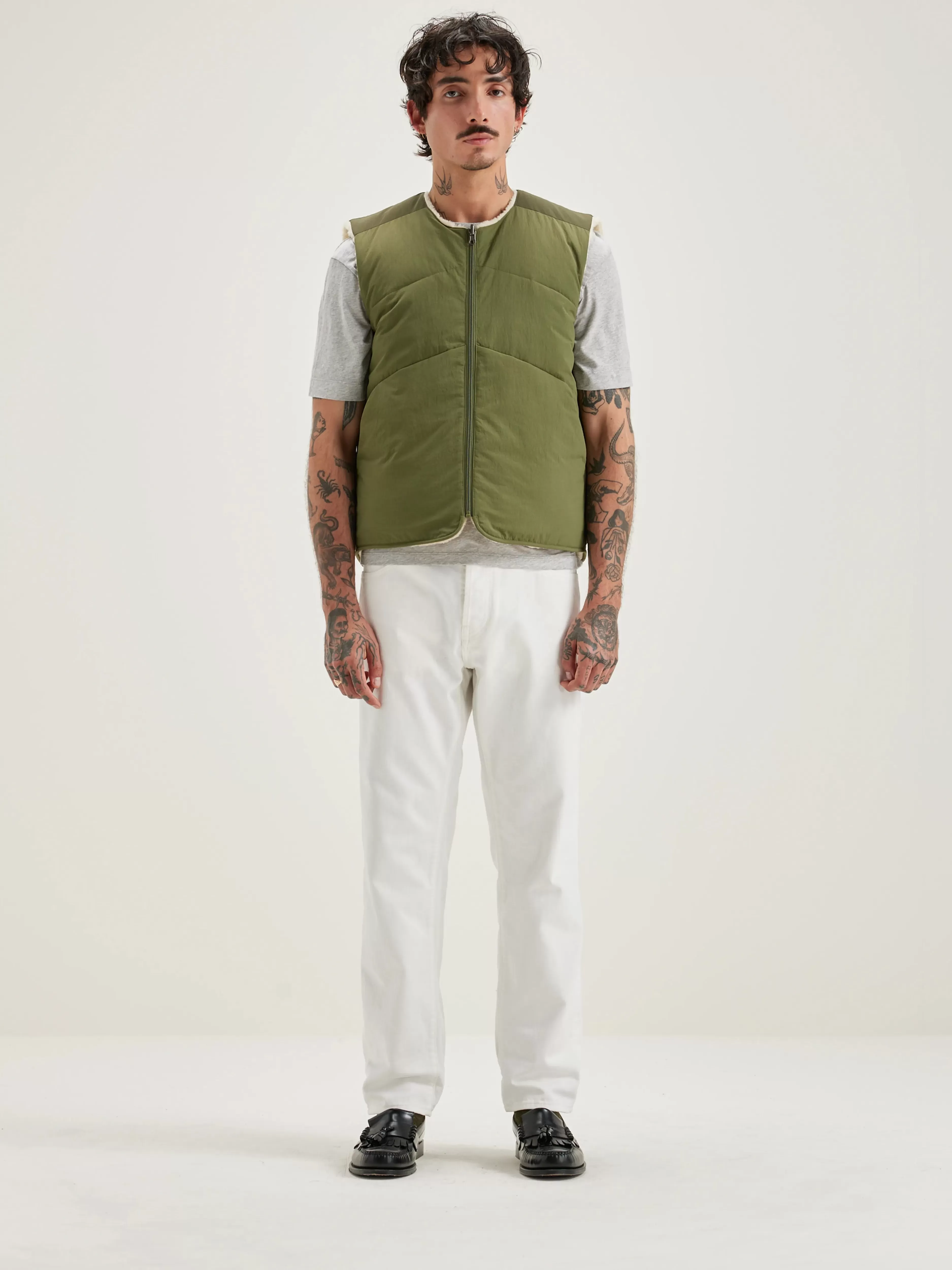 Gilet Matelassé Léger Hocho x Bellerose - Confort Urbain pour Saisons Fraîches