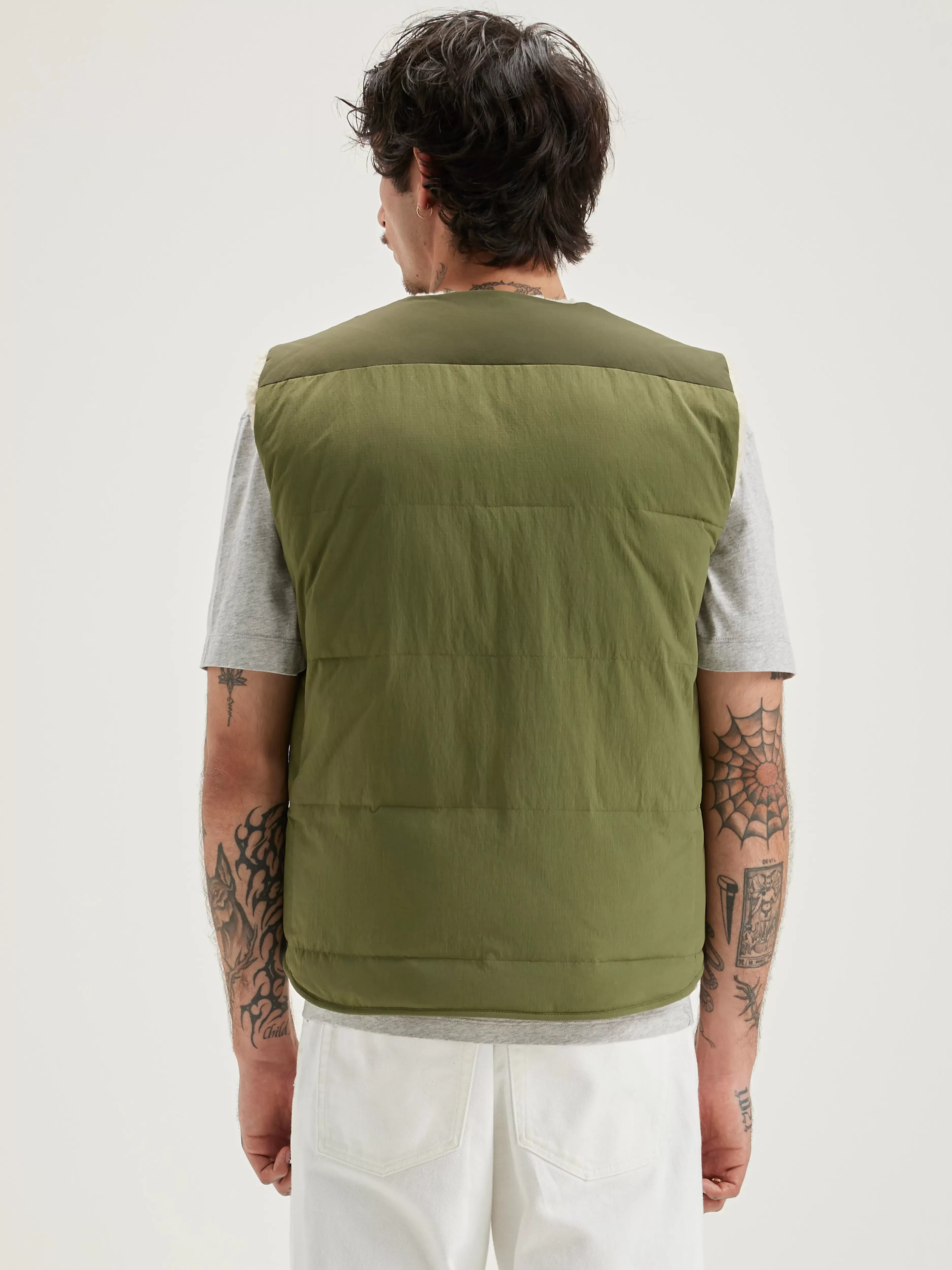 Gilet Matelassé Léger Hocho x Bellerose - Confort Urbain pour Saisons Fraîches