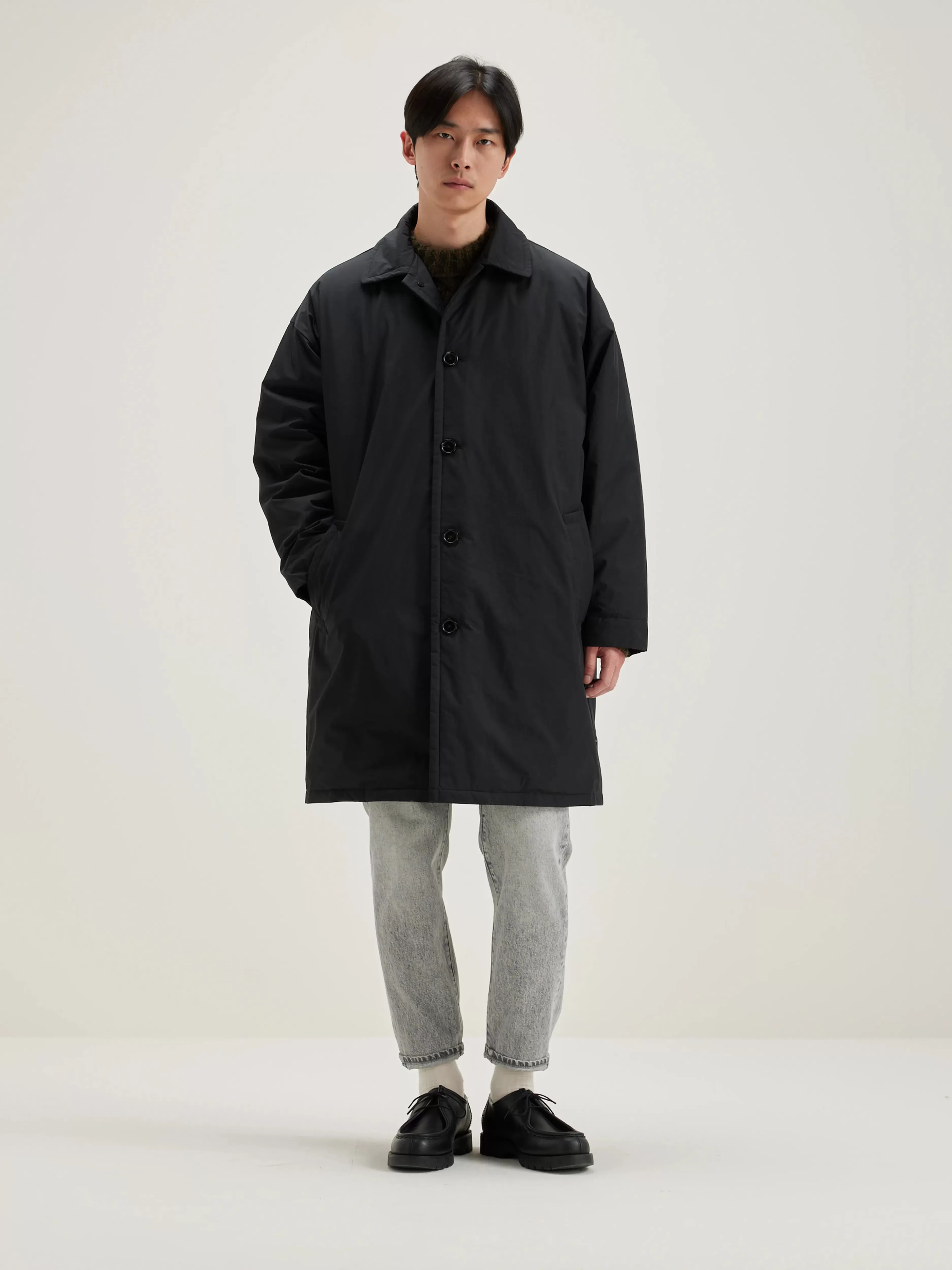Veste droite pour homme en laine mérinos - Élégance intemporelle Bellerose - Collection Automne-Hiver 2024