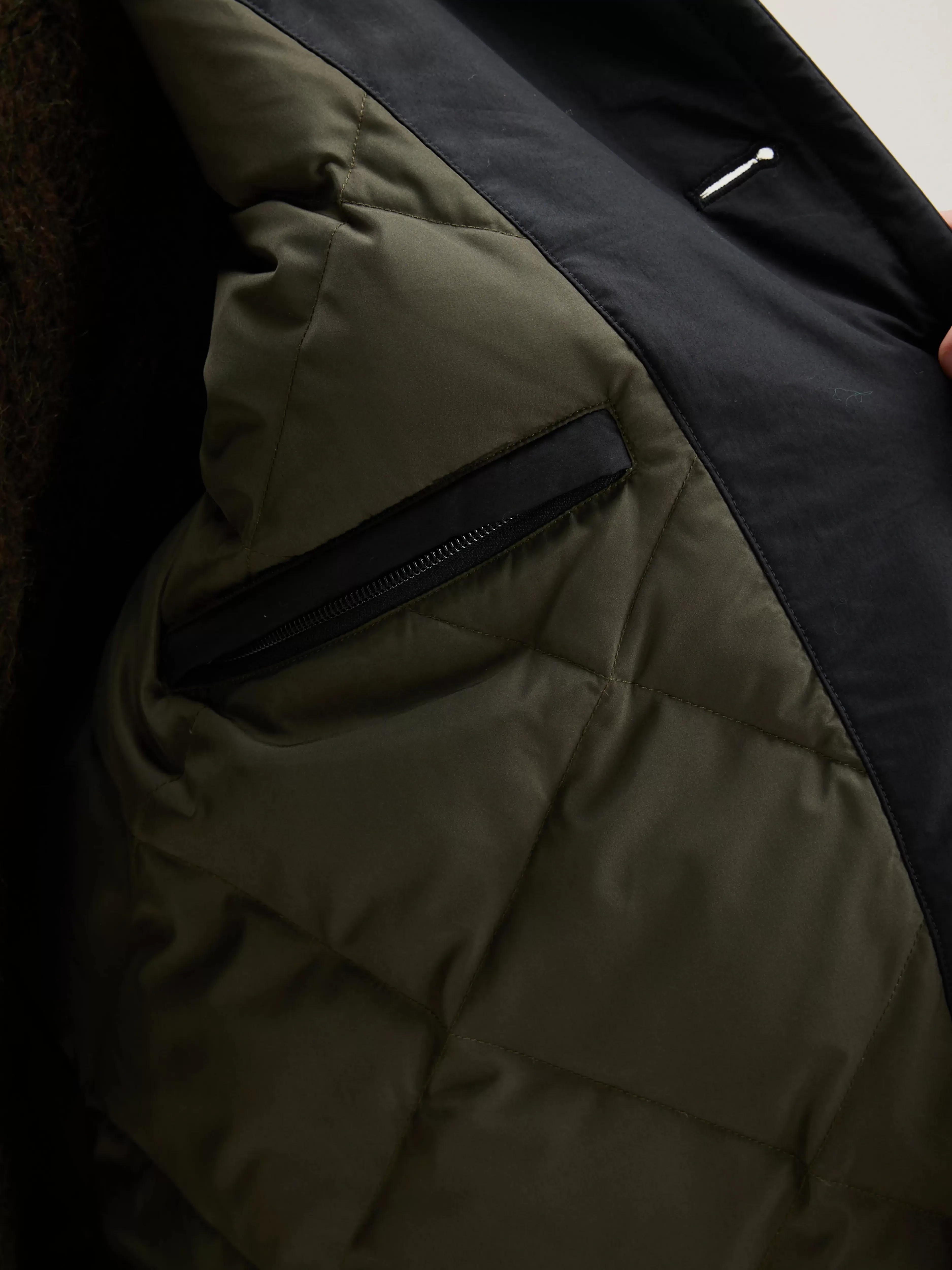 Veste droite pour homme en laine mérinos - Élégance intemporelle Bellerose - Collection Automne-Hiver 2024