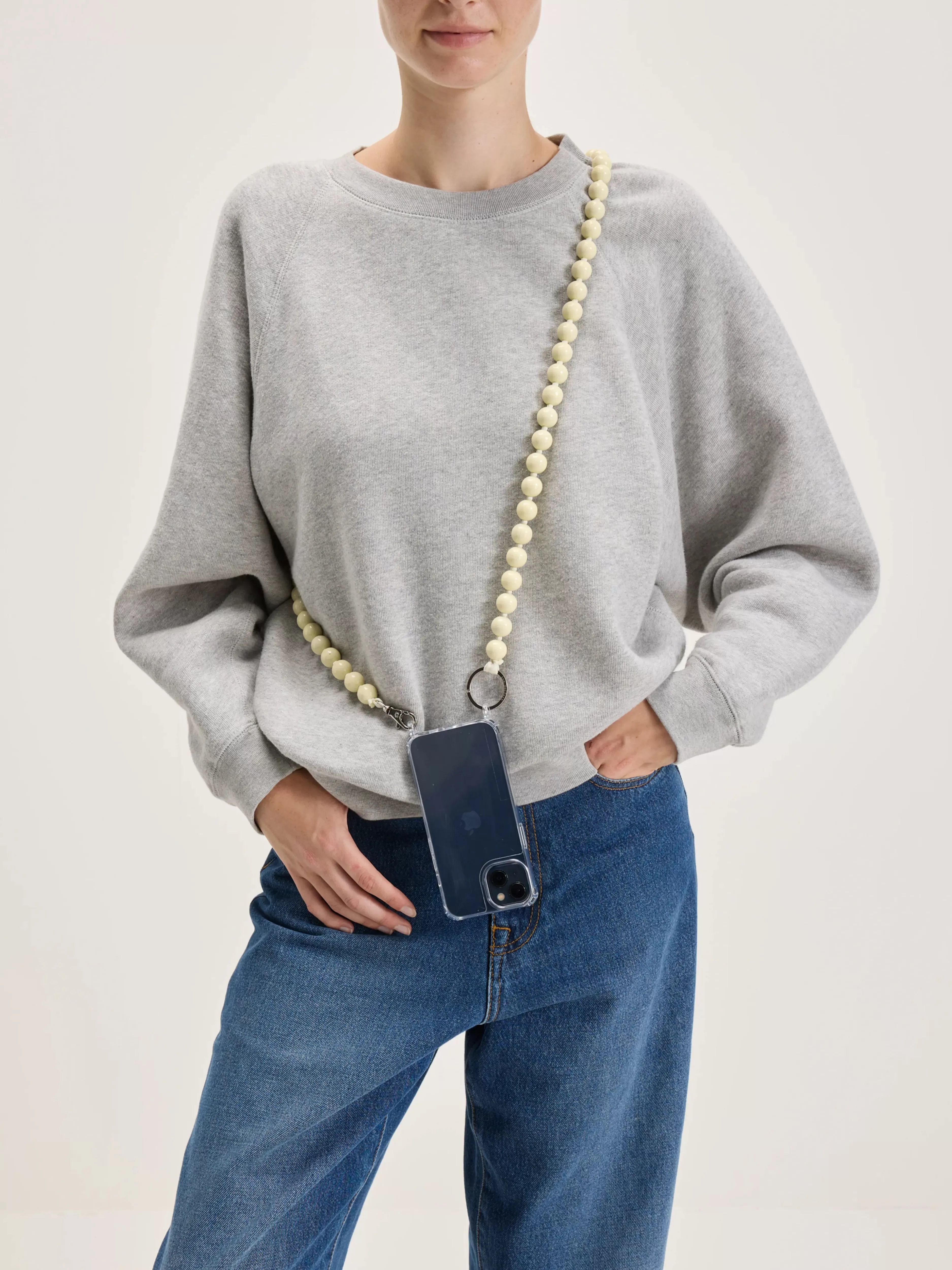 Élégante Attache Smartphone iPhone 14 - Chaîne Design Exclusif Ketting-Ina Seifart - Prix Attractif