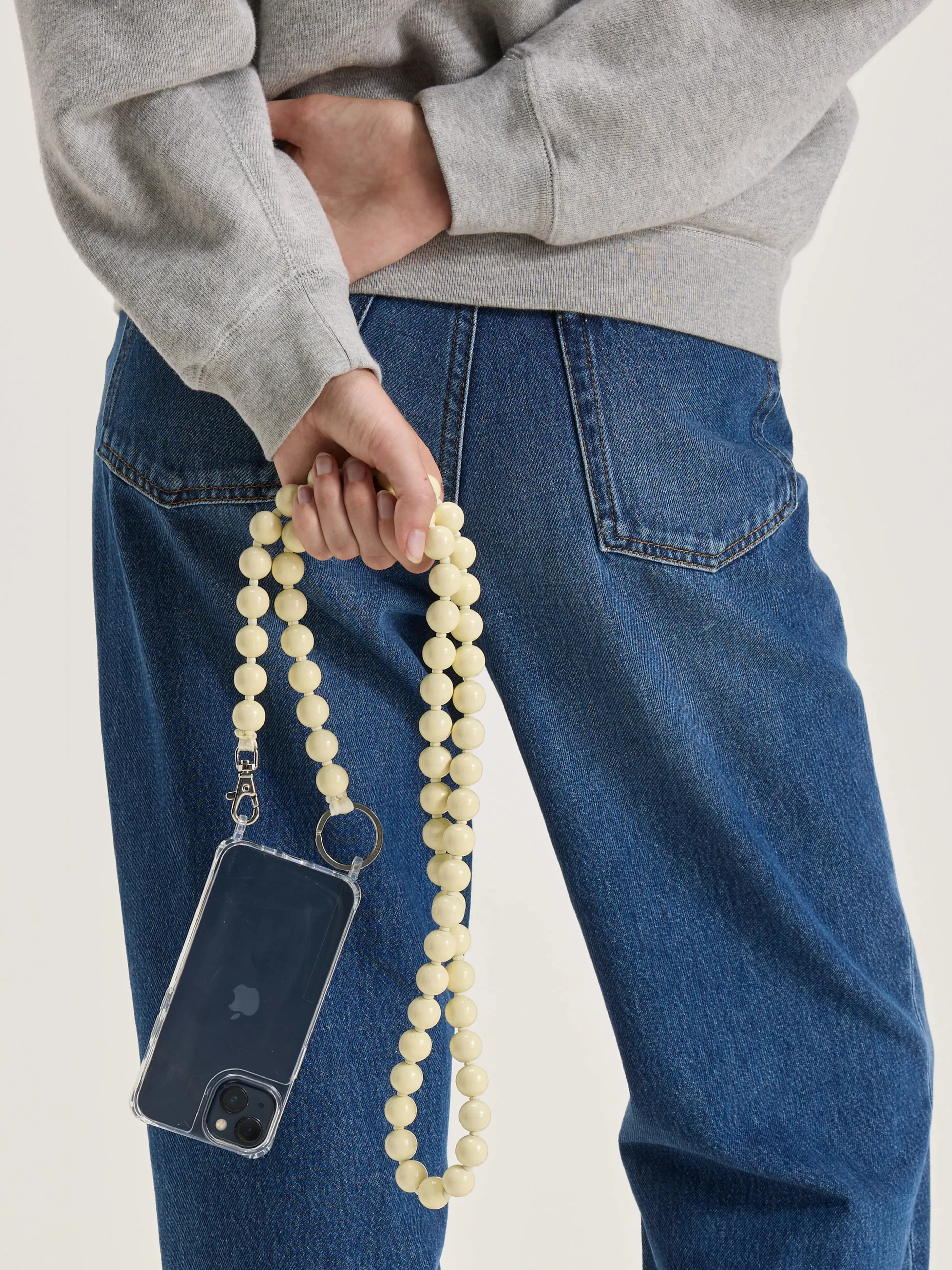 Élégante Attache Smartphone iPhone 14 - Chaîne Design Exclusif Ketting-Ina Seifart - Prix Attractif