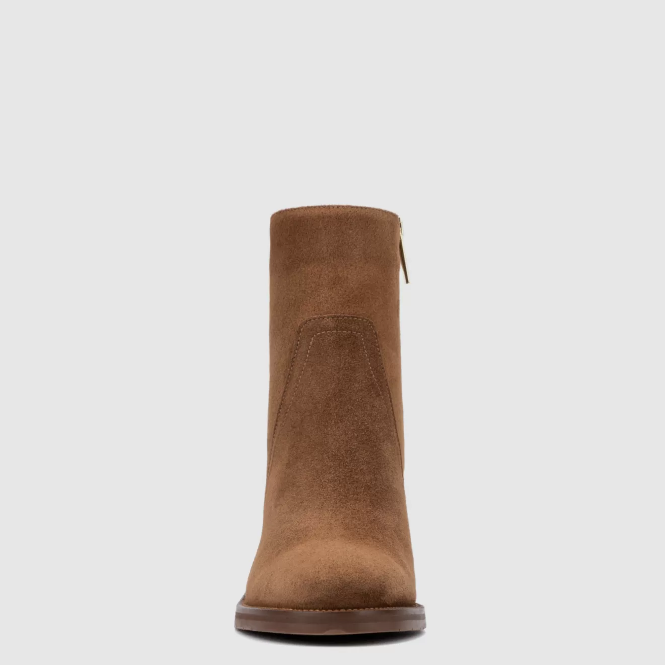 Déstockage Exclusive Aquatalia : Bottes Janella en Cuir Souple Cognac - Édition Limitée Découvrez