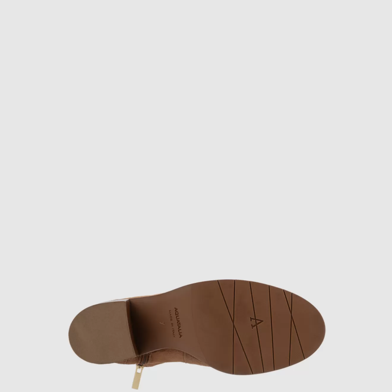 Déstockage Exclusive Aquatalia : Bottes Janella en Cuir Souple Cognac - Édition Limitée Découvrez