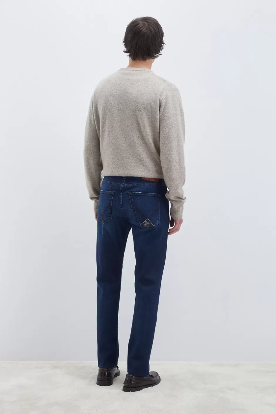 Roy Rogers Homme - Jean droit délavé Derek 527, Modèle exclusif avec détails vintage