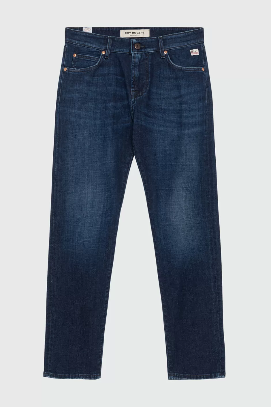 Roy Rogers Homme - Jean droit délavé Derek 527, Modèle exclusif avec détails vintage