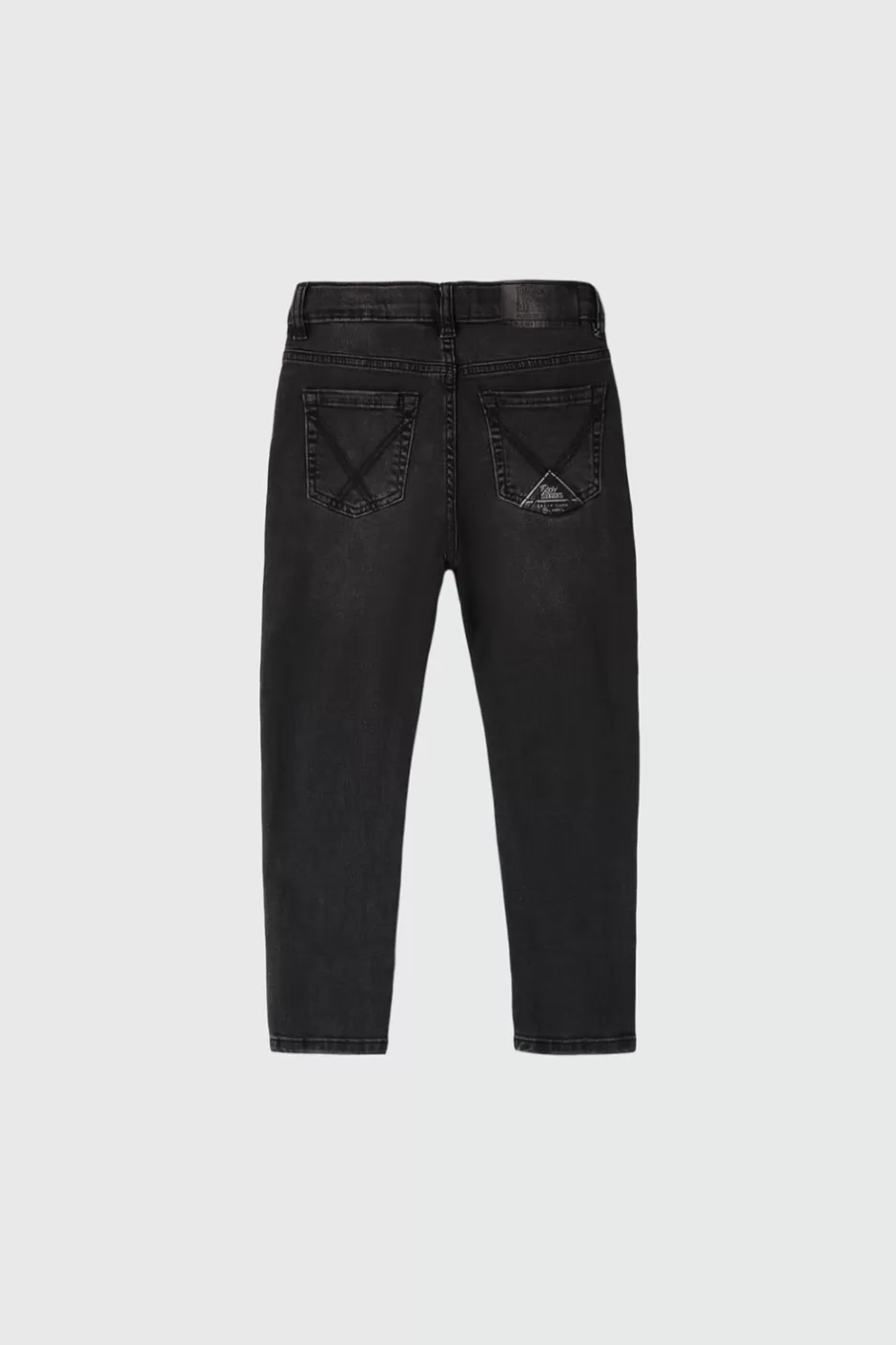 Découvrez le Jean Slim Bambino Roy Rogers - Style Lorenzo Rock avec Détails Usés (Collection Printemps-Été 2024)
