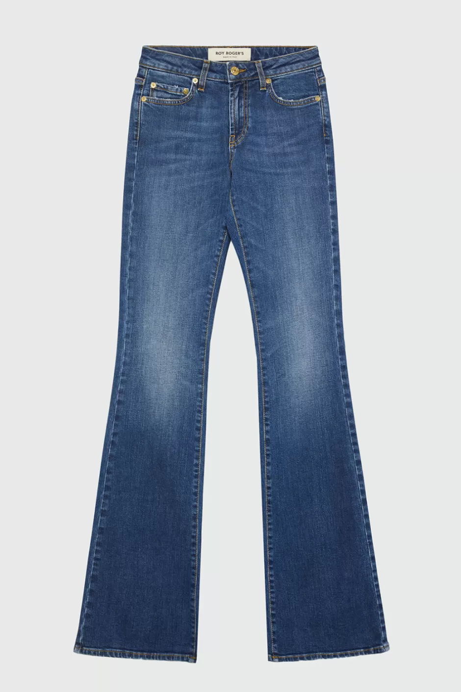 Jean Slim Donna & Roy - Collection Printemps Édition Limitée avec Motif Rogers et Broderies Alison