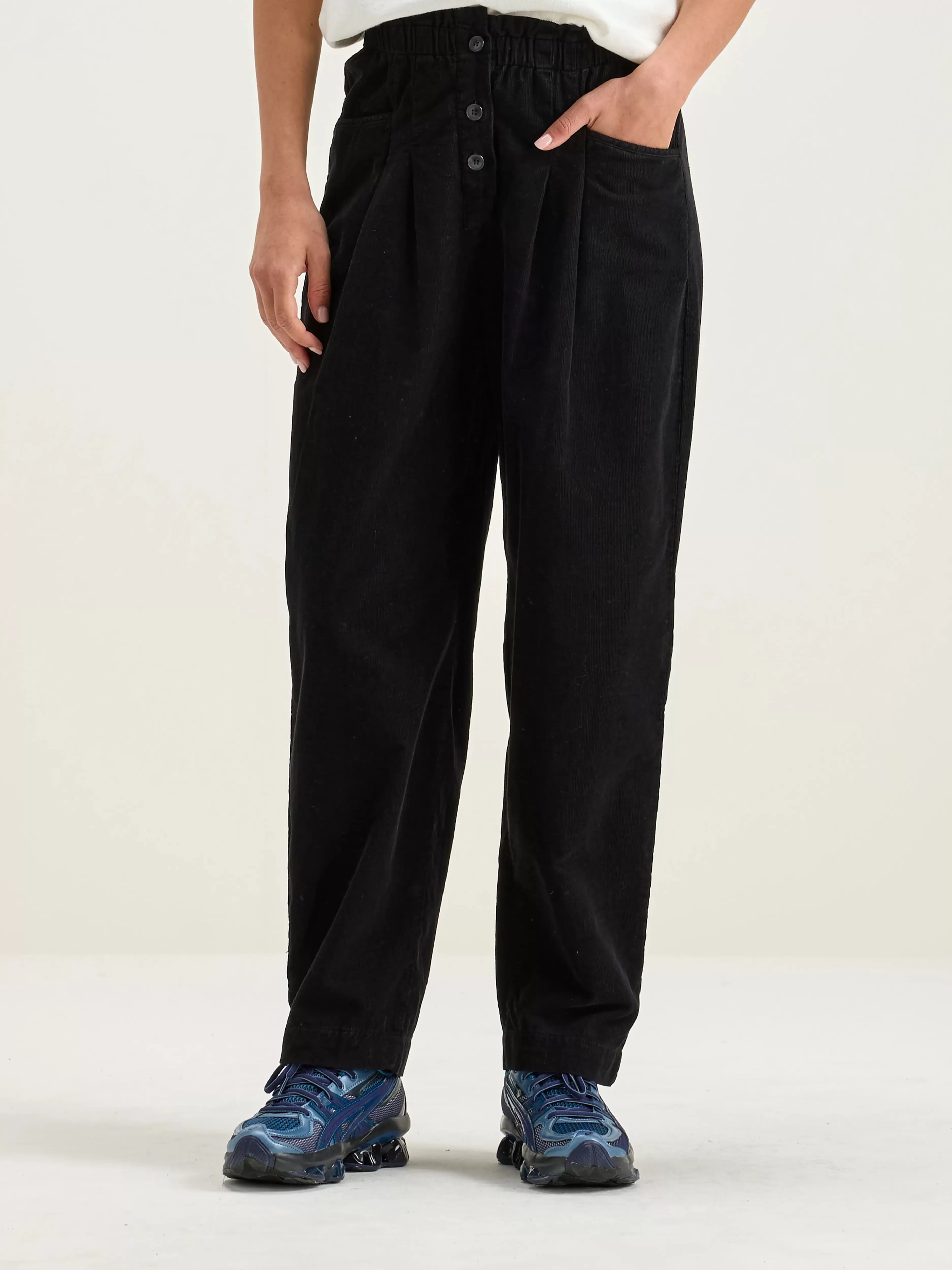 Pantalon Lilo Taille Haute Style Paperbag - Bellerose Élégant à Prix Doux