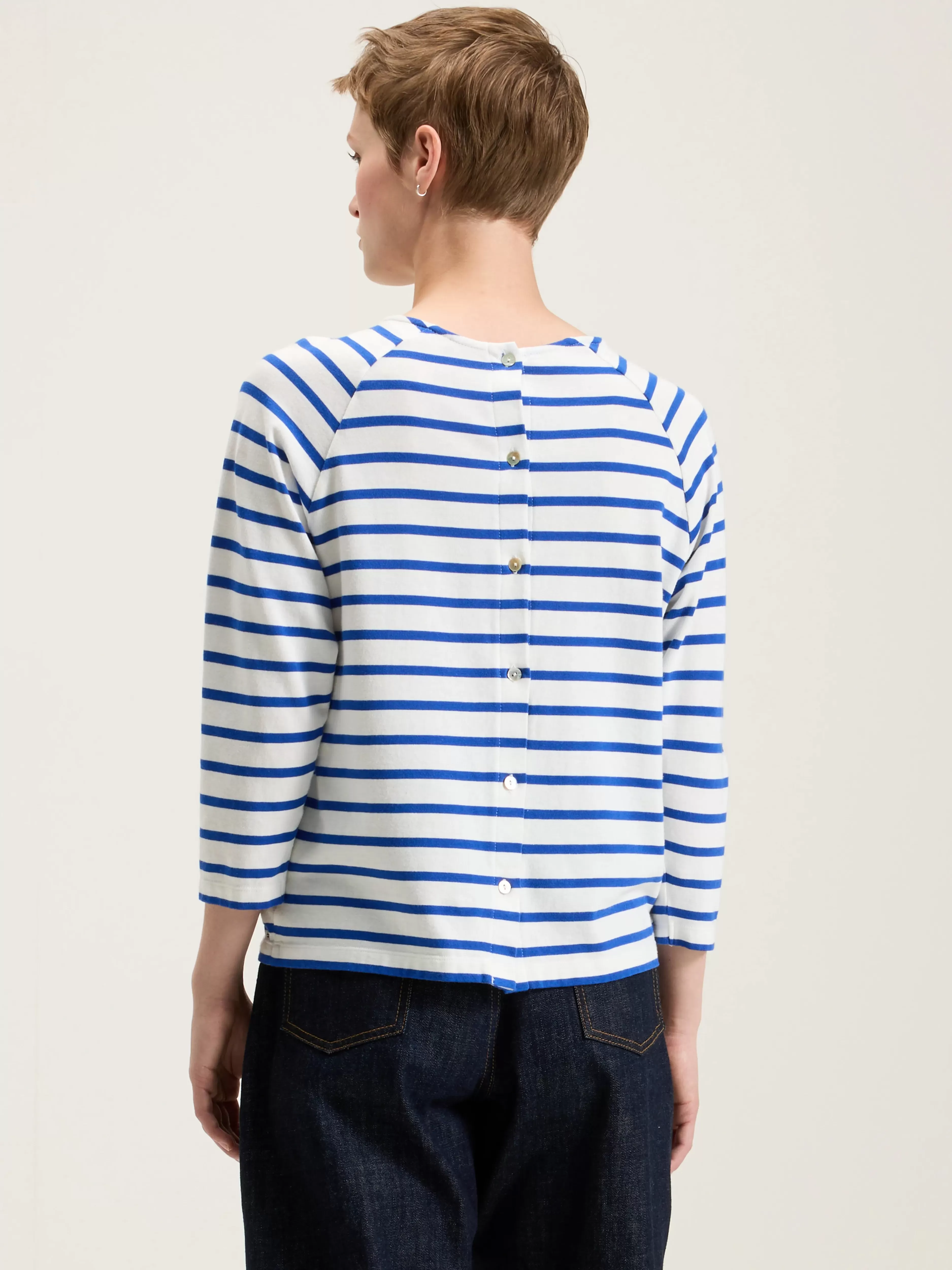 T-shirt Bellerose col rond - Édition limitée Maow - Détail minimaliste & confort premium - Prix doux
