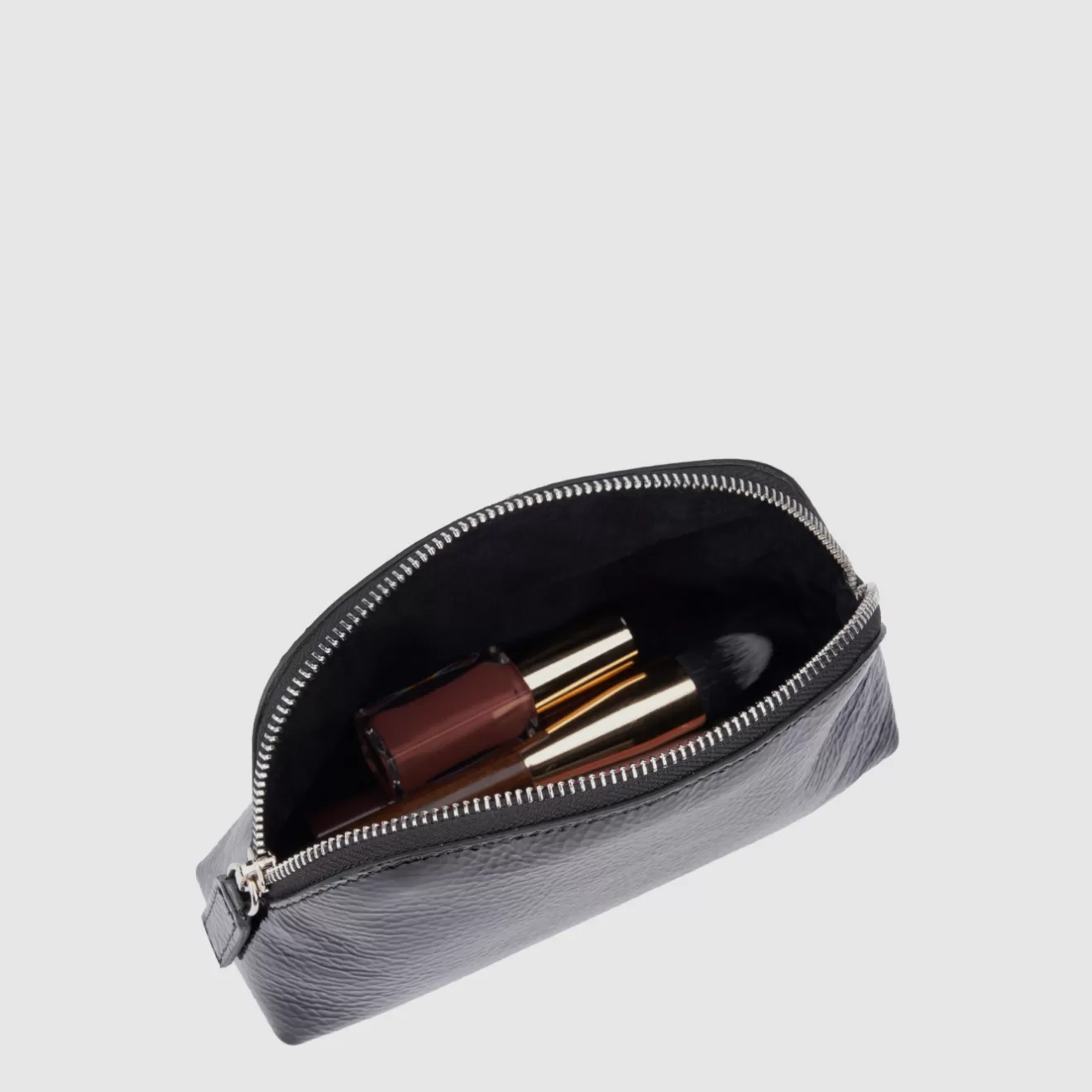 Porte-Cartes et Accessoires Aquatalia - Taille Moyenne avec Fermeture Éclair Pratique - Noir Élégant pour un Style Urbain