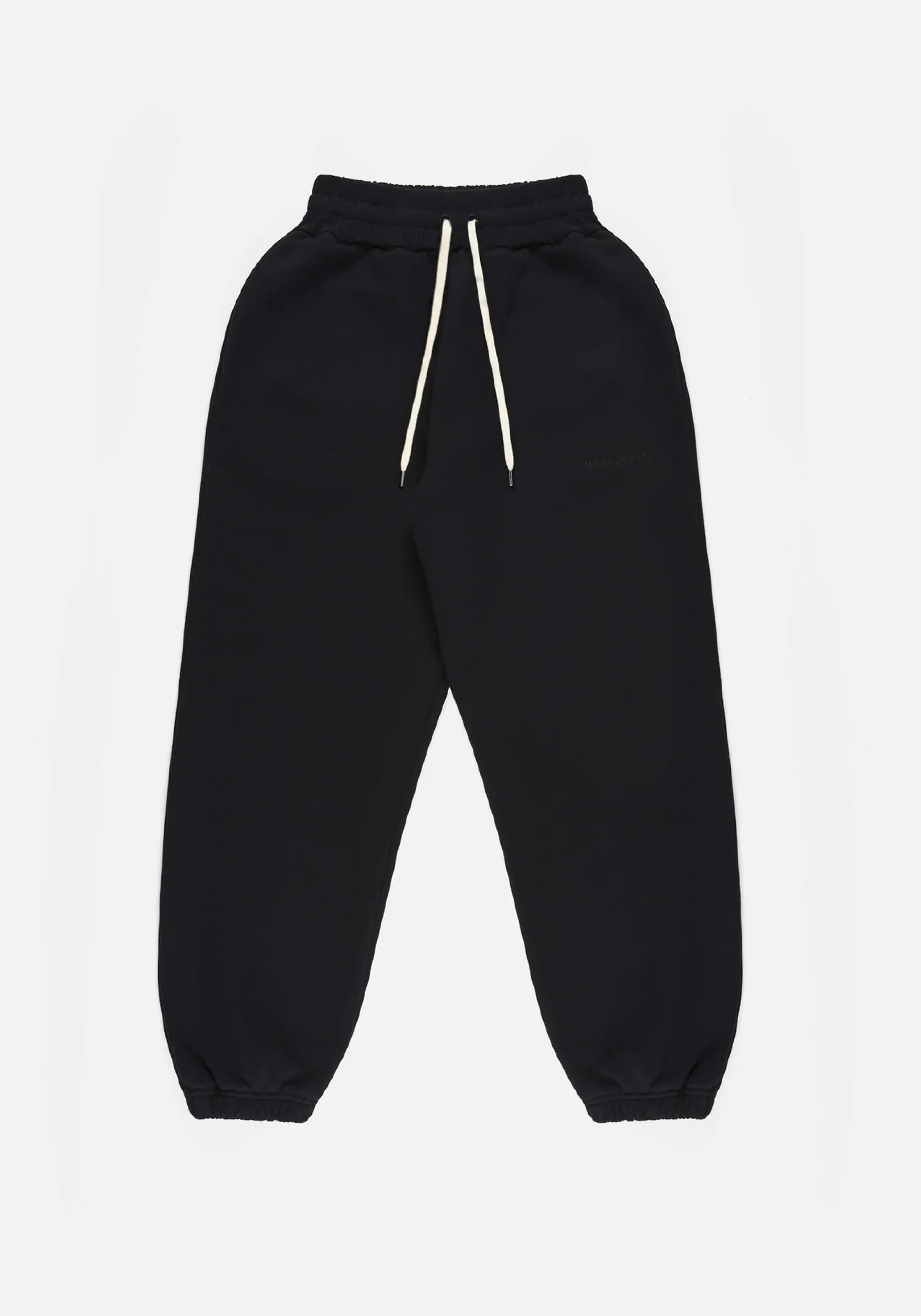 Pantalon jogging ajusté MKI Miyuki Zoku - Coupe moderne avec revers - Tissu premium 800 g/m² - Survêtement confortable pour look décontracté - Collection urbaine automne/hiver