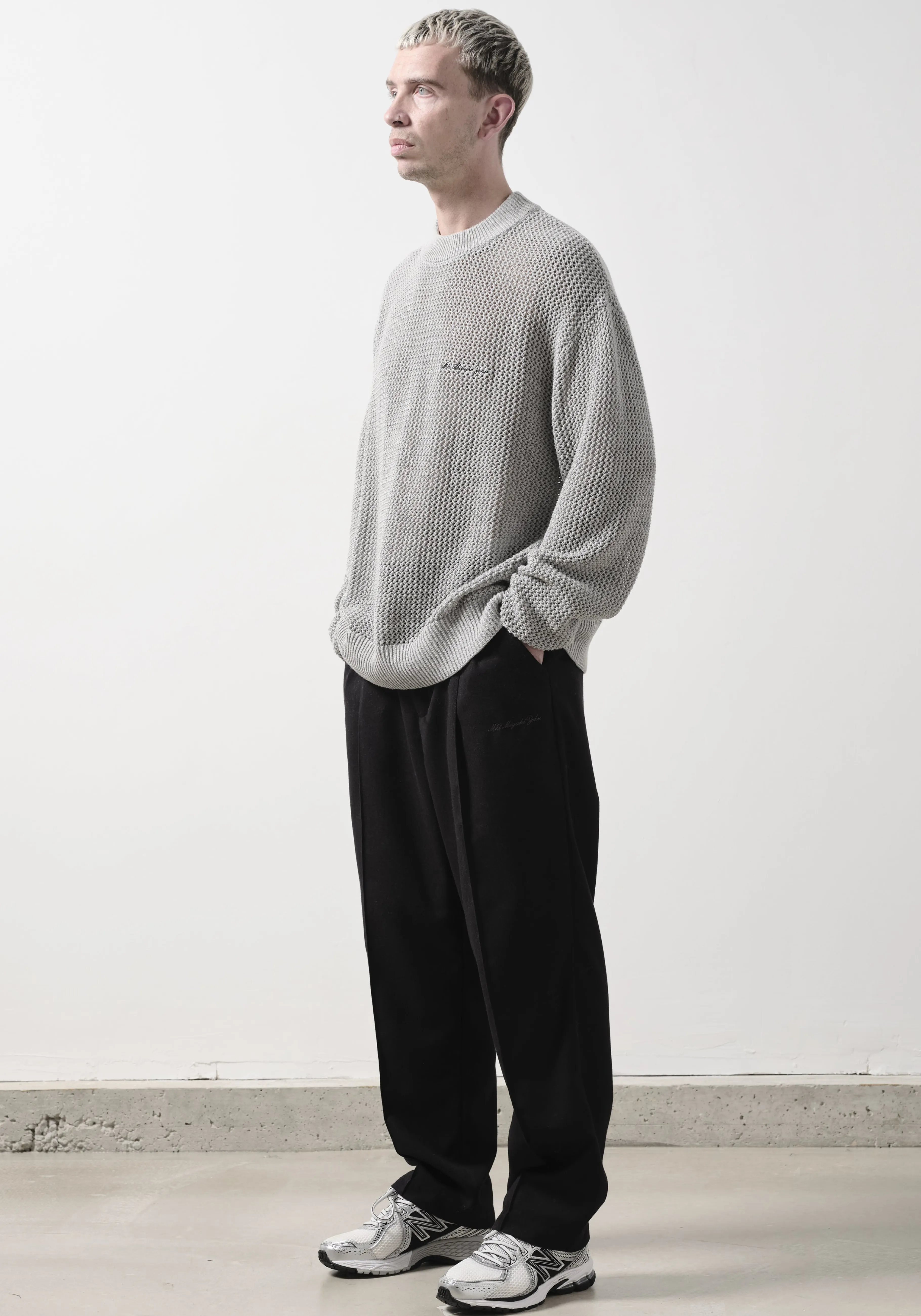 MKI Miyuki Zoku - Pull confortable en maille souple | Collection tricot contemporain