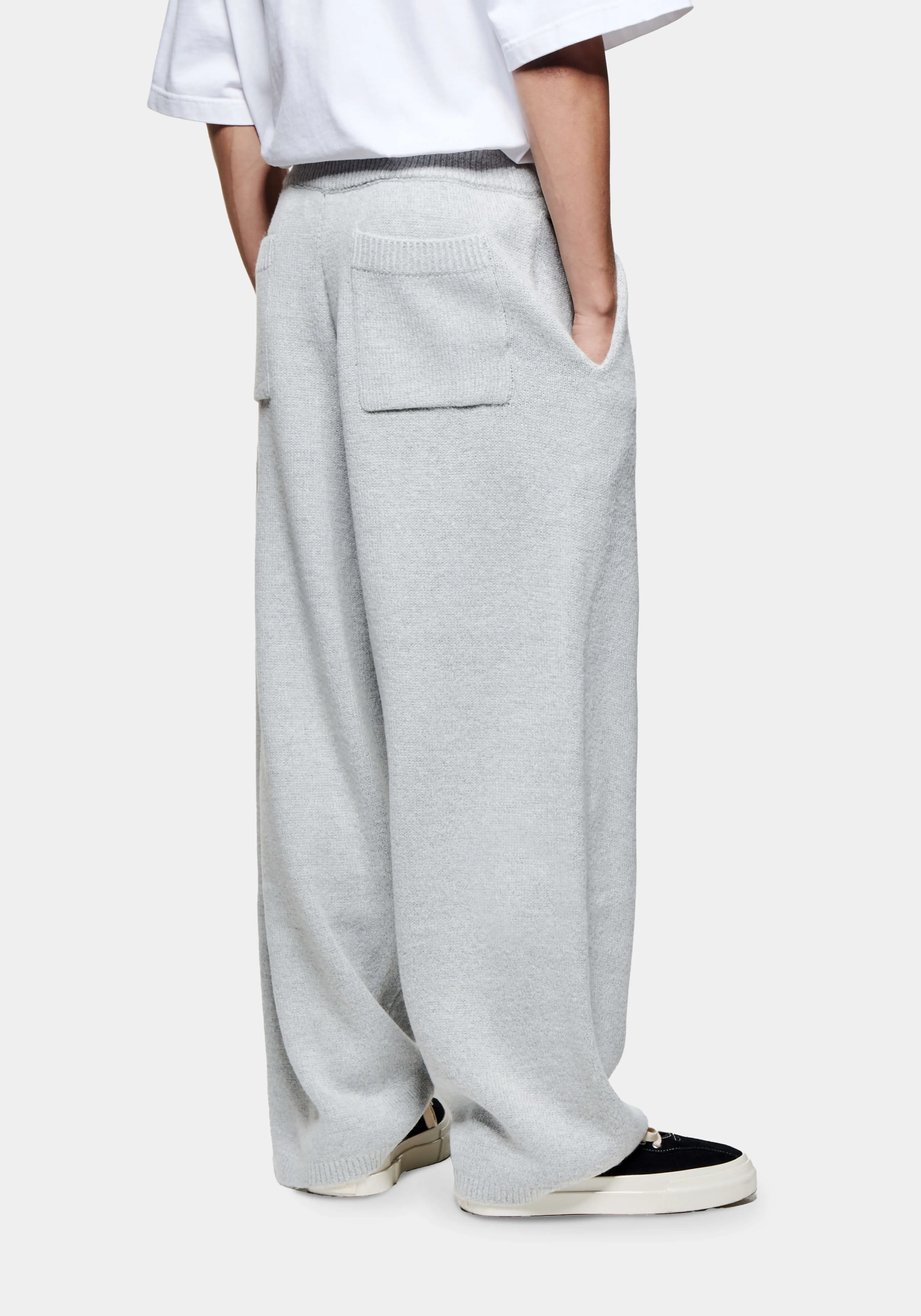 Pantalon Jogger Large en Maille Doux Mohair - Confort Ultime | Collection MKI Miyuki Zoku