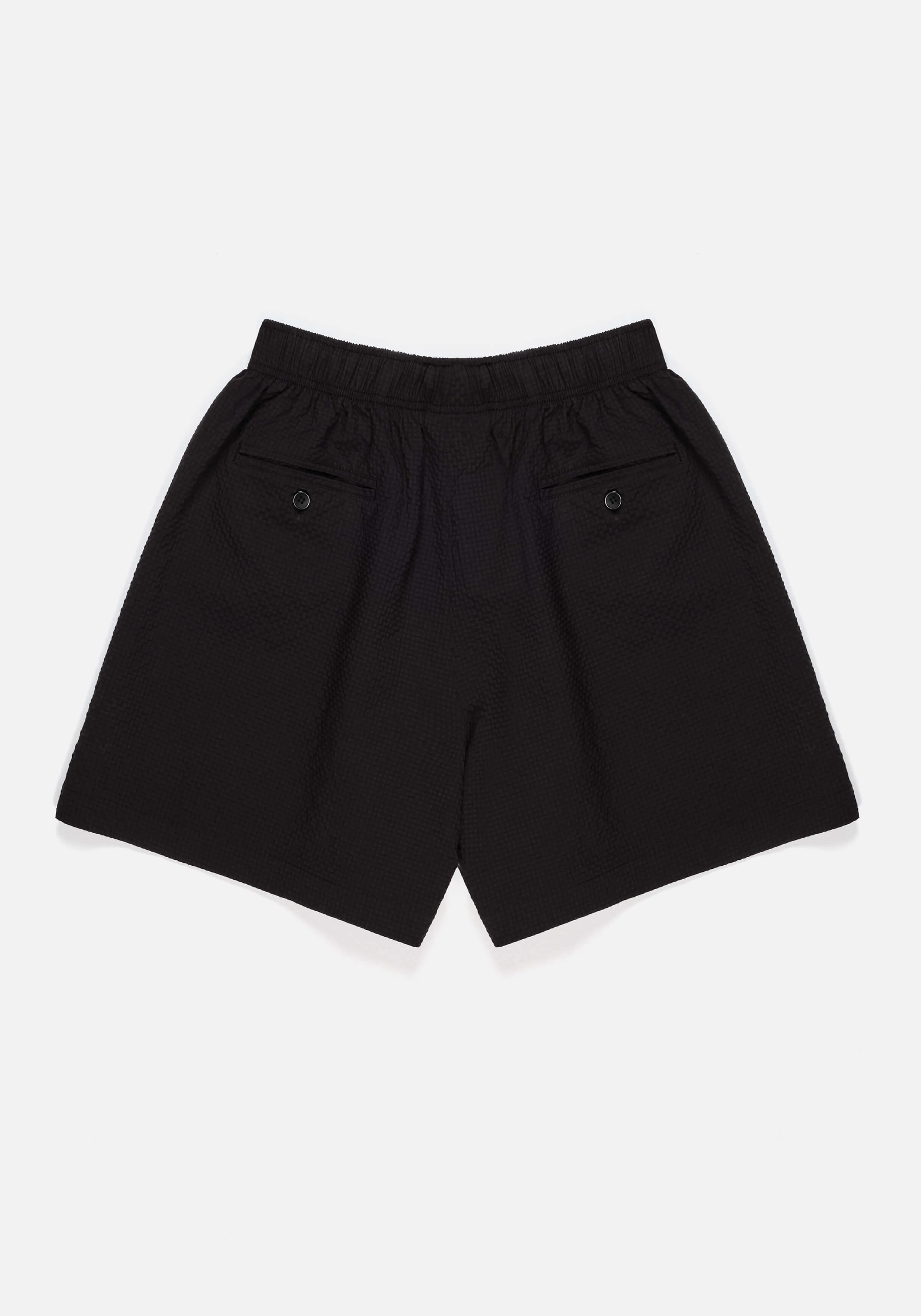 Short de Sport en Tissu Seersucker - Pantalon de Jogging Polyvalent MKI Miyuki Zoku | Modèle Léger et Respirant pour Tenue Décontractée