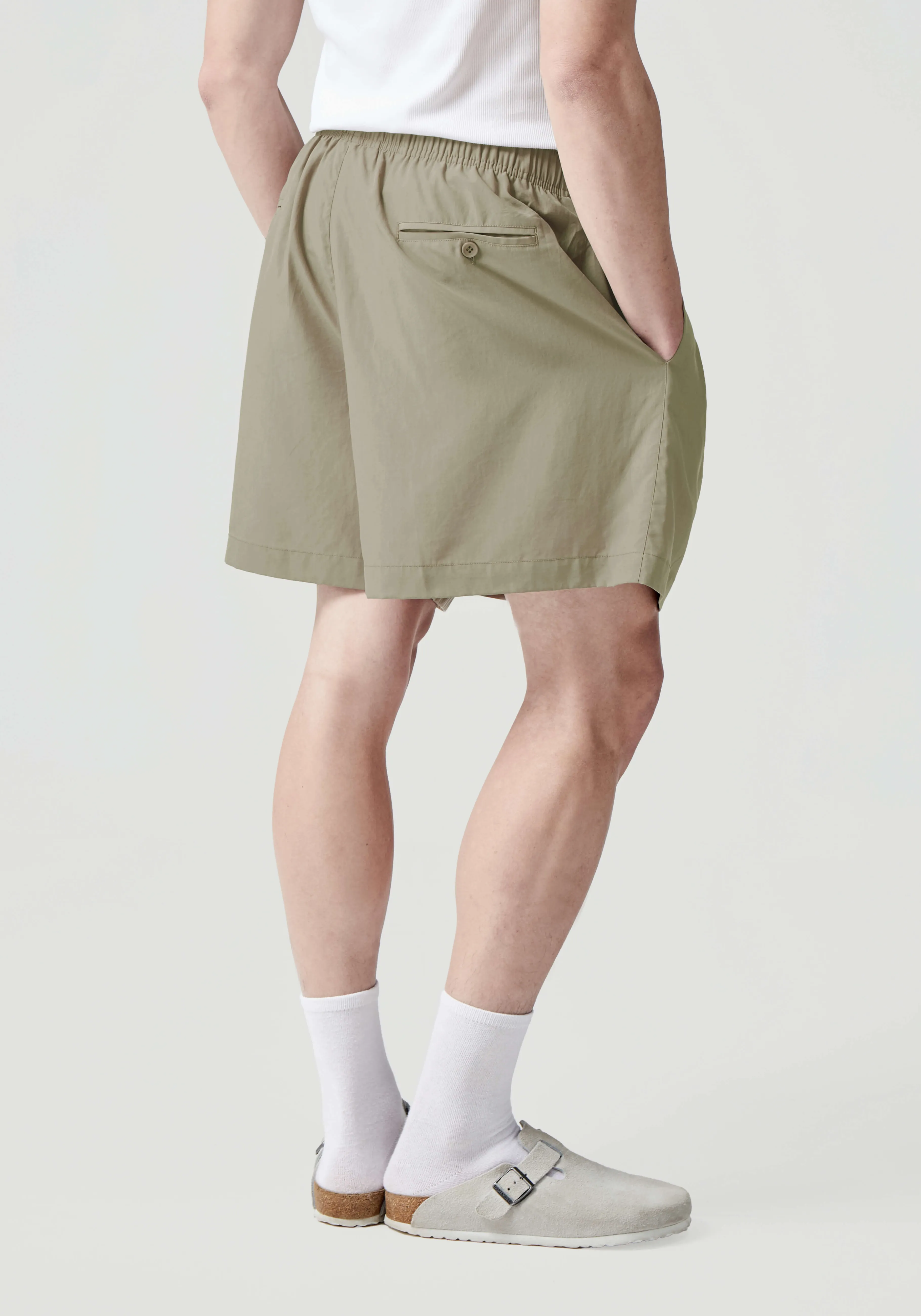 Short de Sport MKI Miyuki Zoku en Tencel - Pantalon Jogging Léger Urbain - Confort Respirant