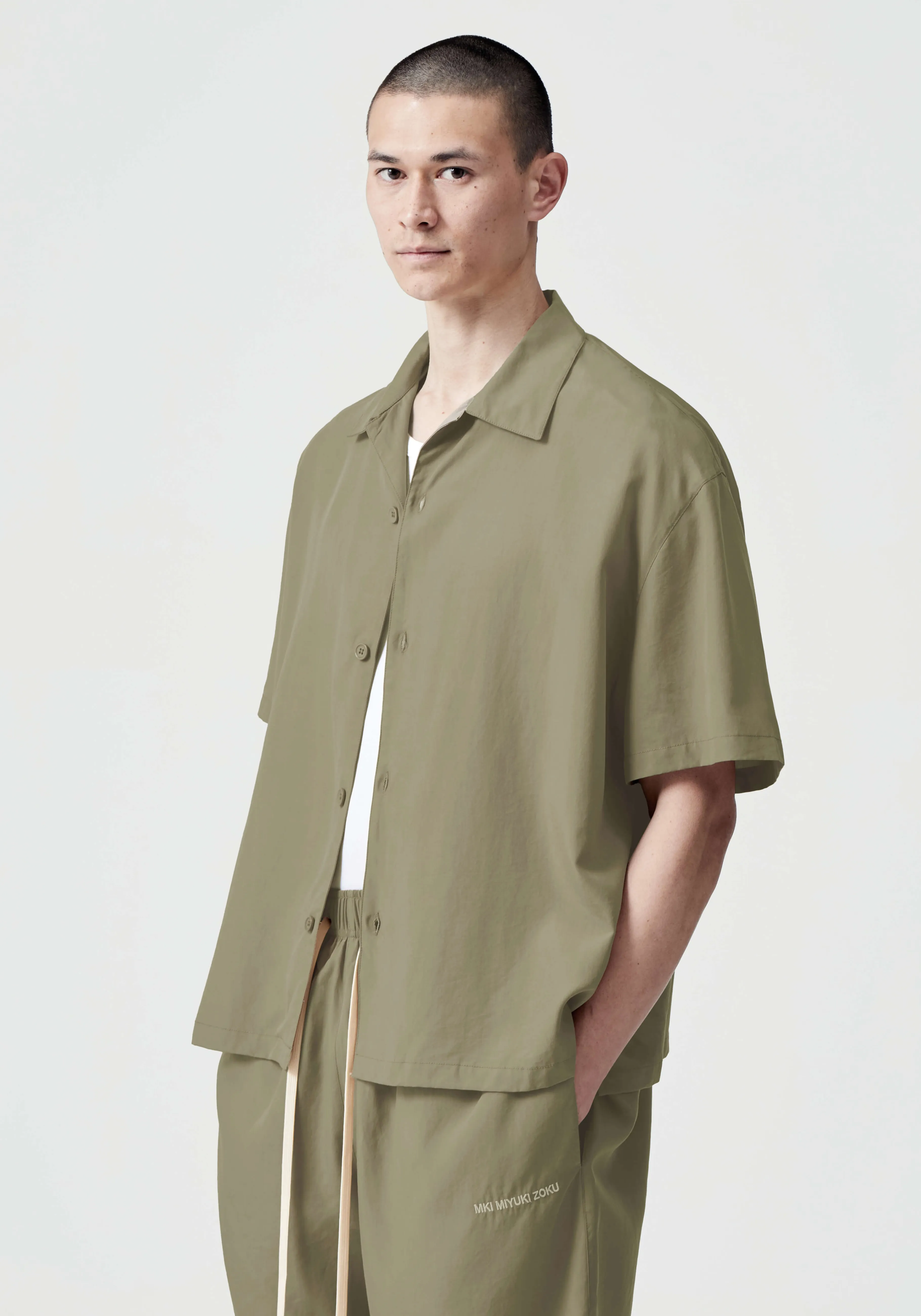 Miyuki Zoku - Chemise Respirante en Tencel pour Voyages - Style Urbain Décontracté