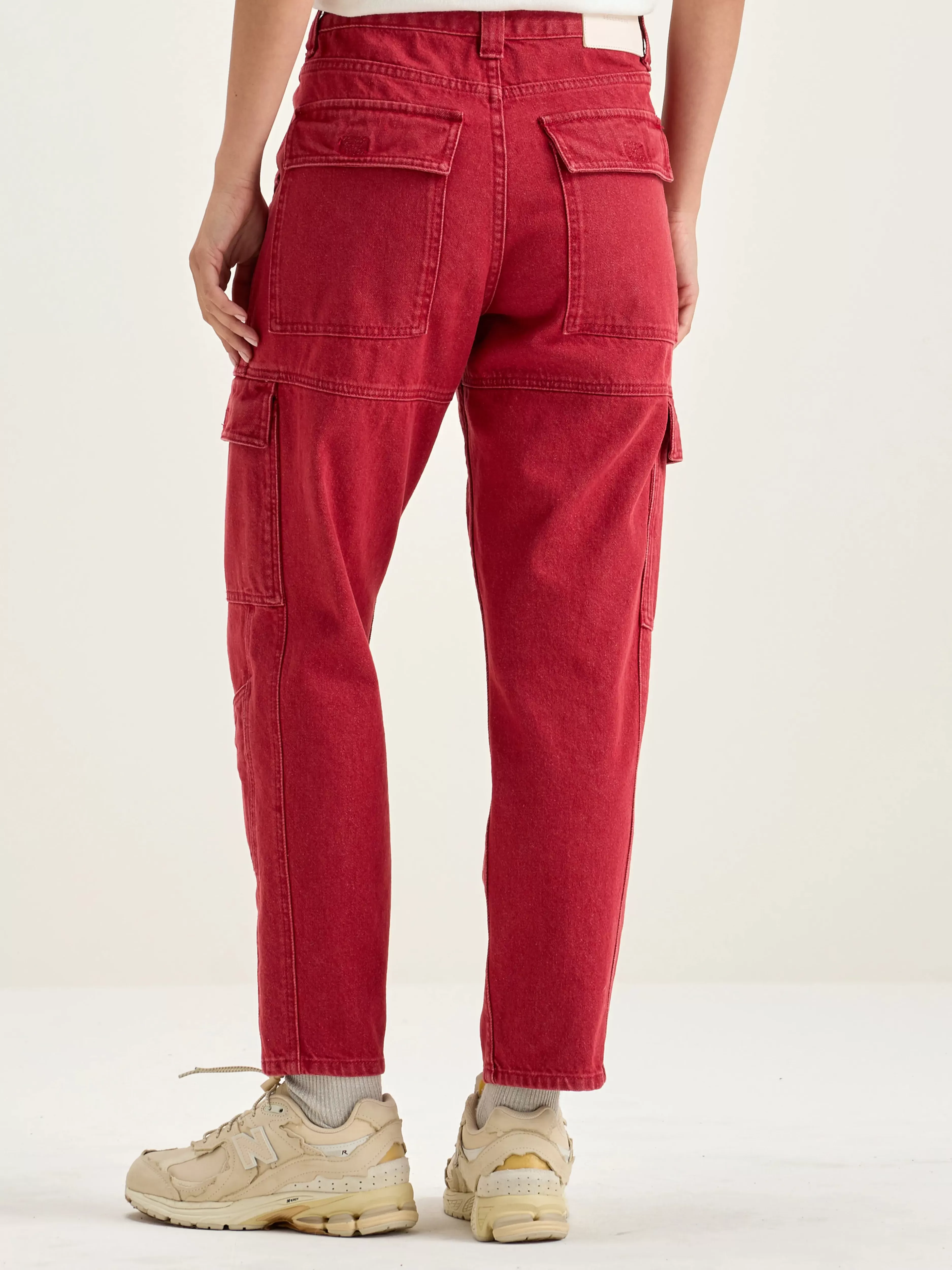 Bellerose - Pantalon Cargo Pandora Style Urbain avec Poches Utilitaires | Collection Denim Confort Moderne