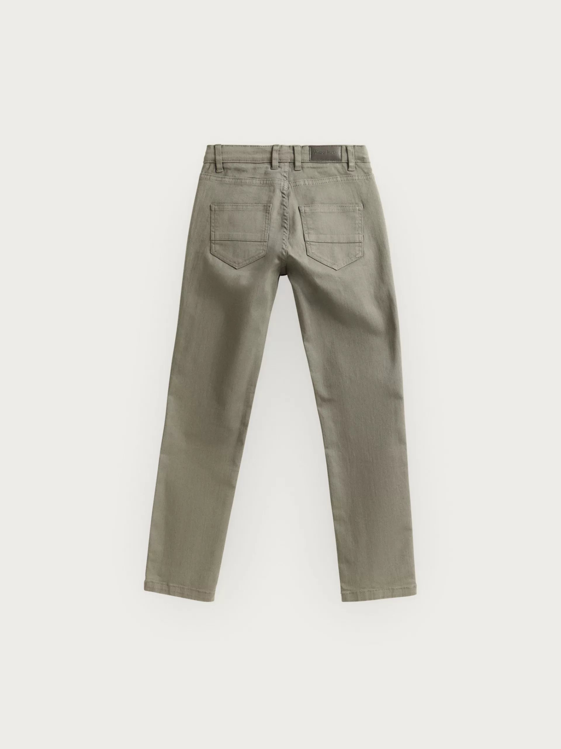 Pantalon Garçon Alvaro Moreno - 5 Poches Pratiques en Tissu Résistant Vert Sapin - Confortable et Stylé