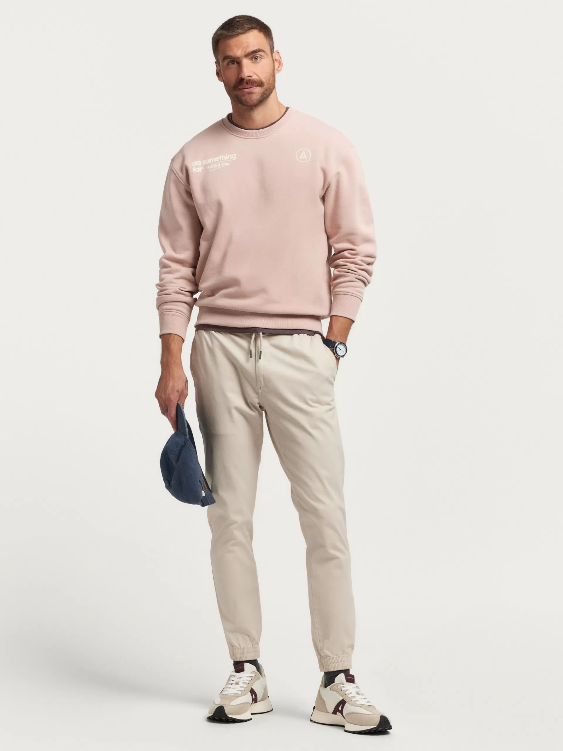 Pantalon Ander Alvaro Moreno en Tissu Brut - Style Décontracté Élégant | Promotion Éclair Limitée