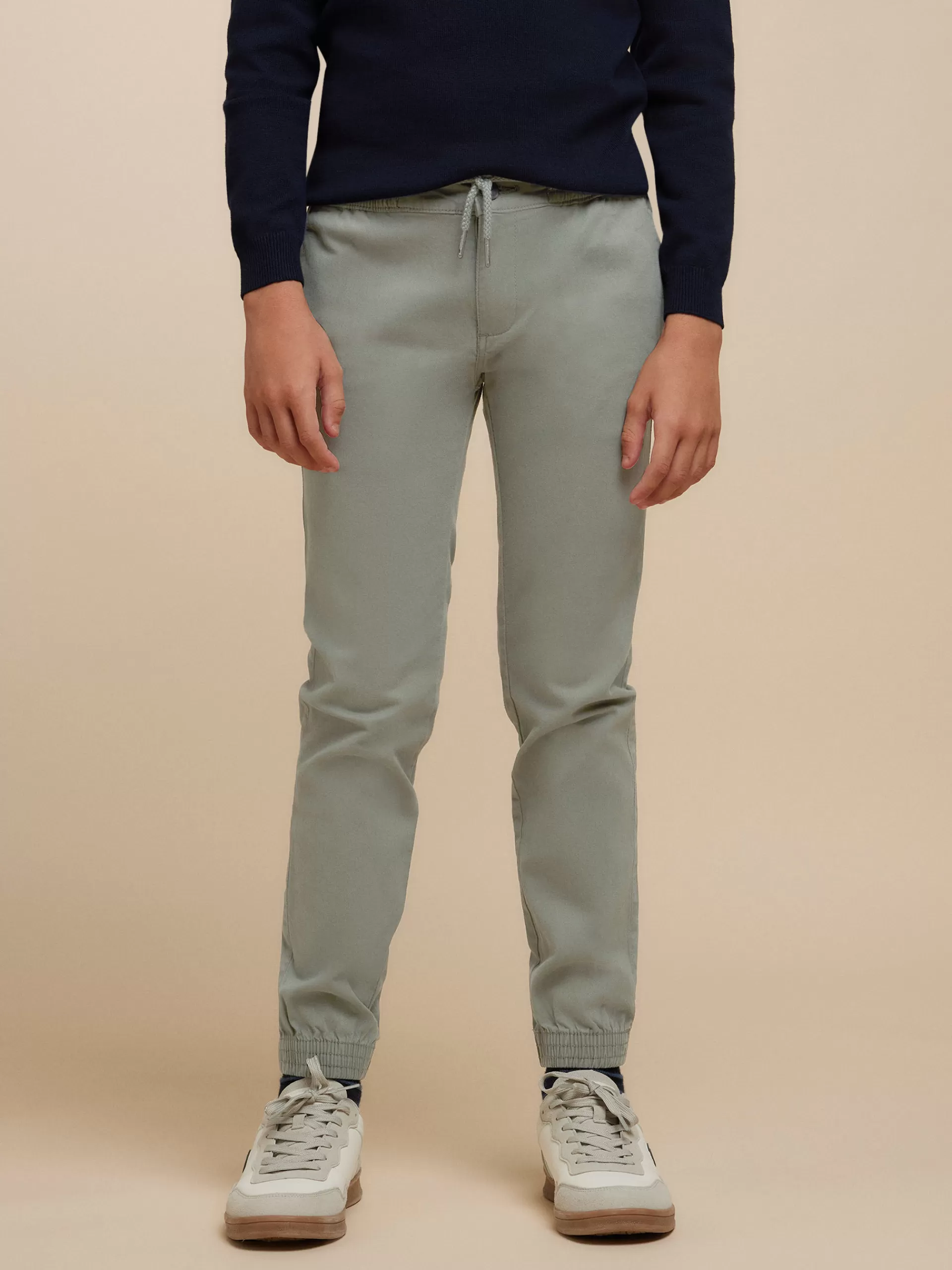 Pantalon Garçon Alvaro Moreno - Modèle Ander en Tissu Respirant, Vert Forêt (Taille Enfant)