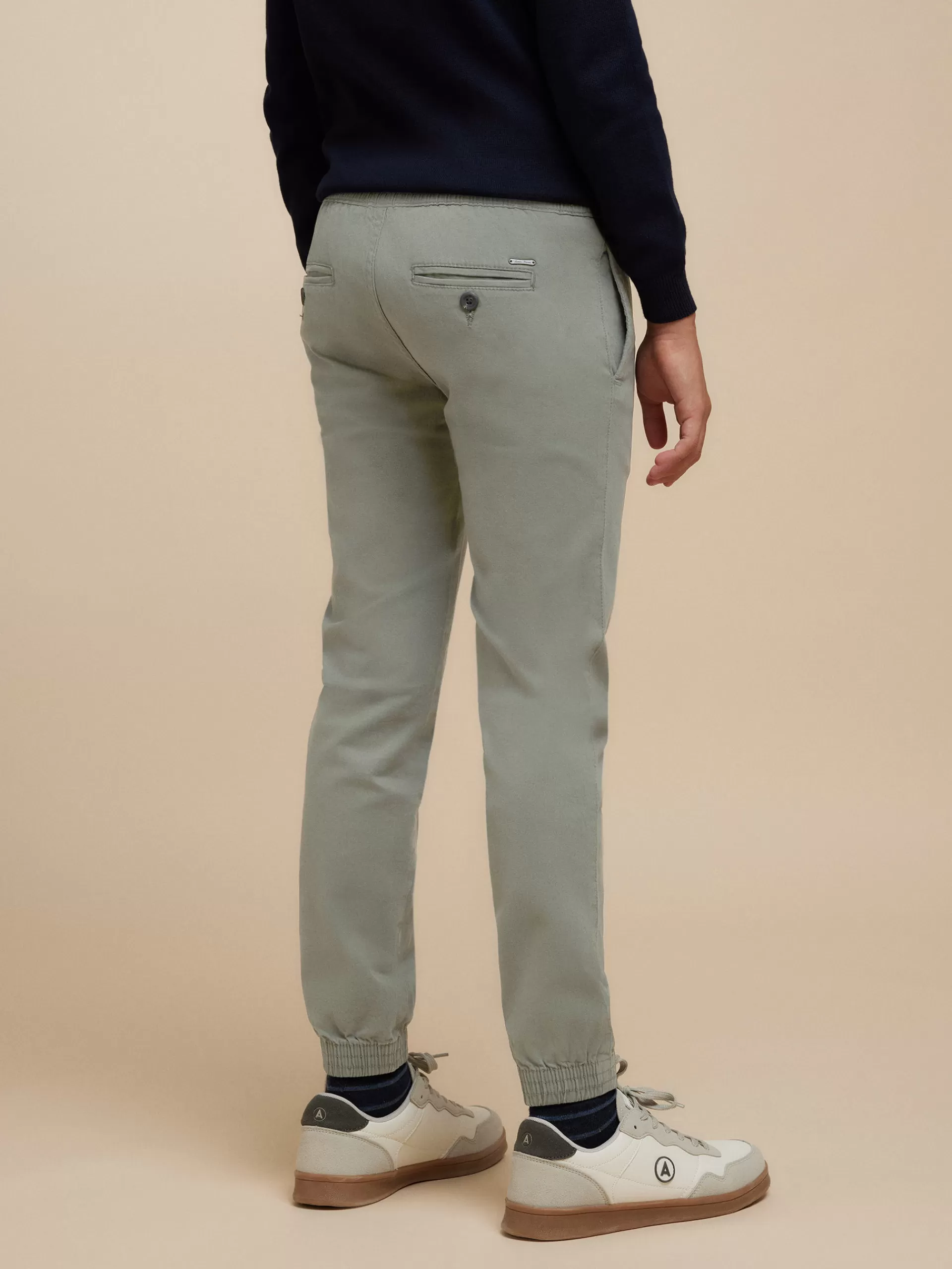 Pantalon Garçon Alvaro Moreno - Modèle Ander en Tissu Respirant, Vert Forêt (Taille Enfant)